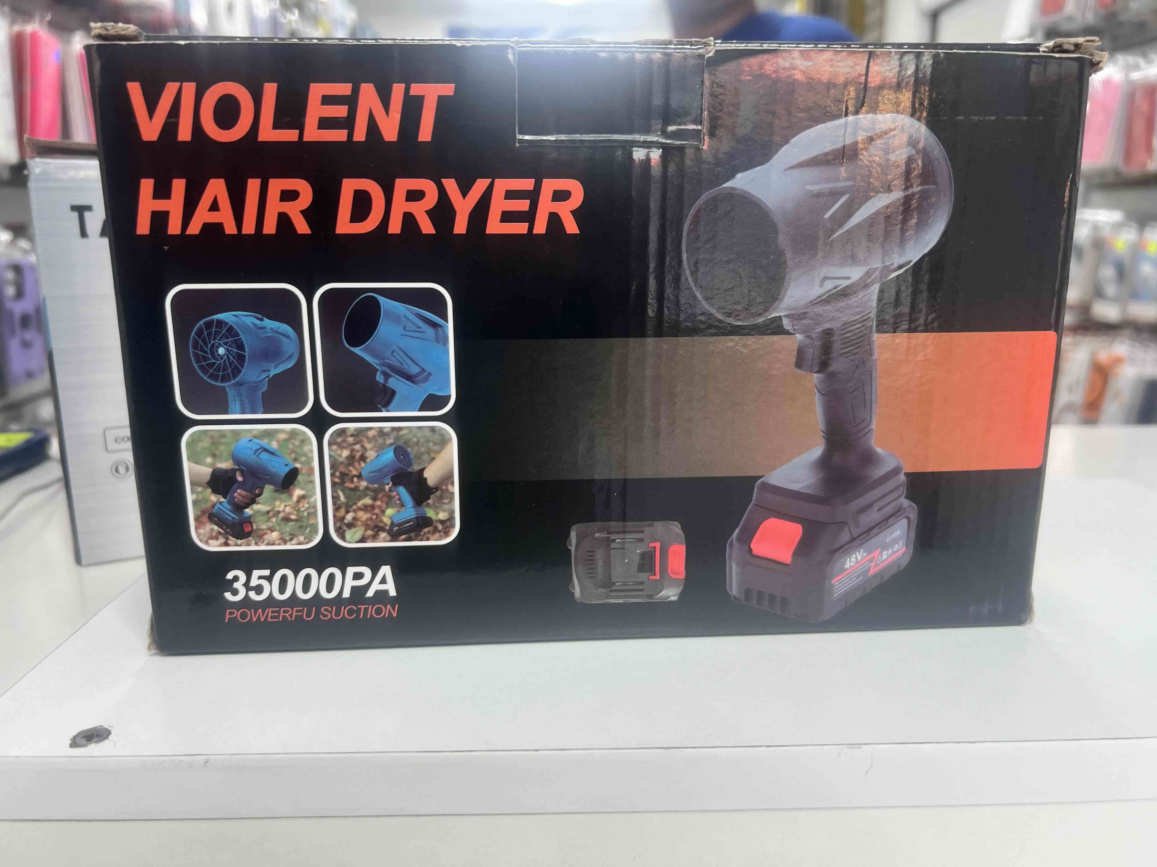 Soplador  de aire  potente