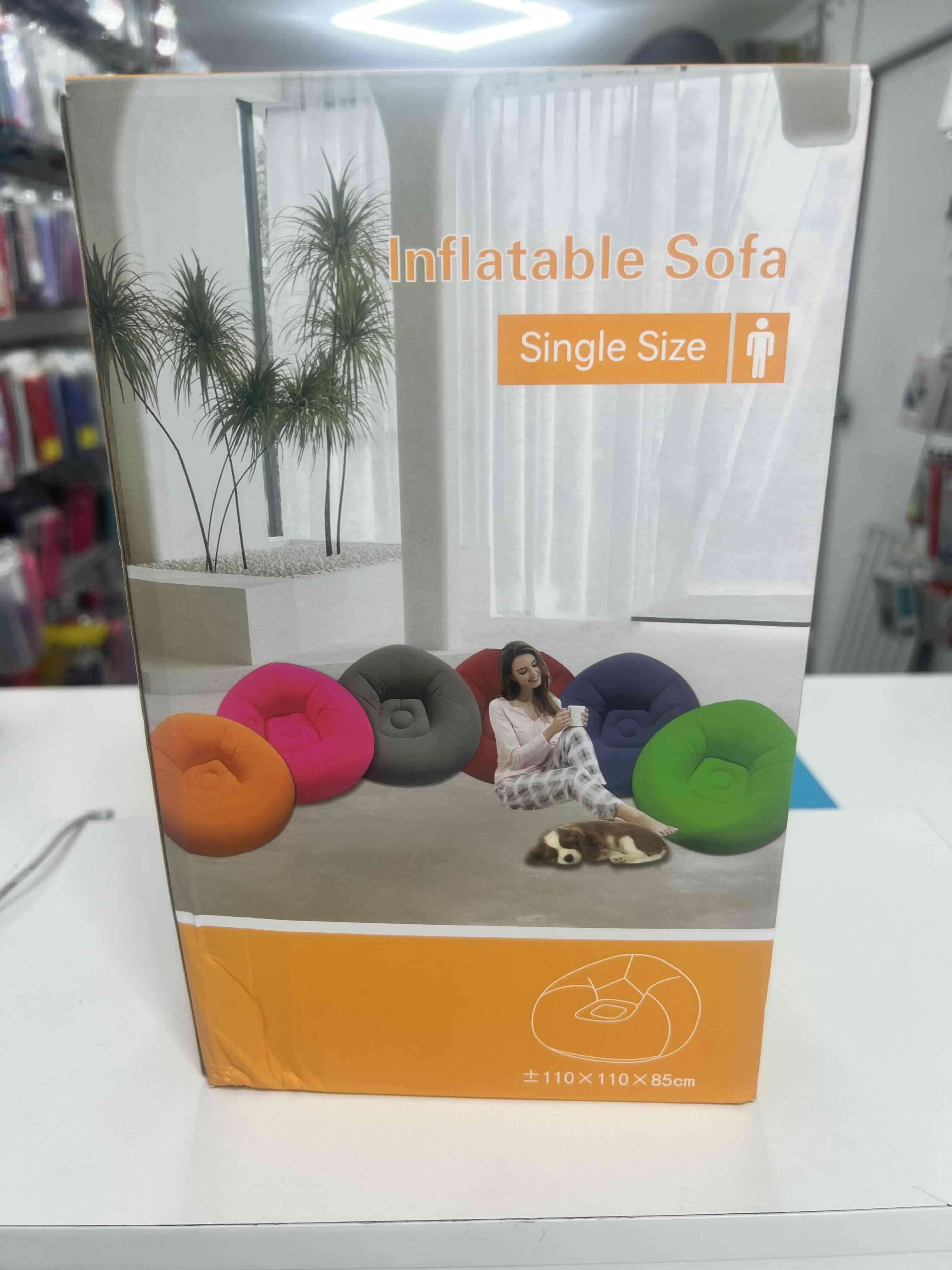 Sofá inflable individual