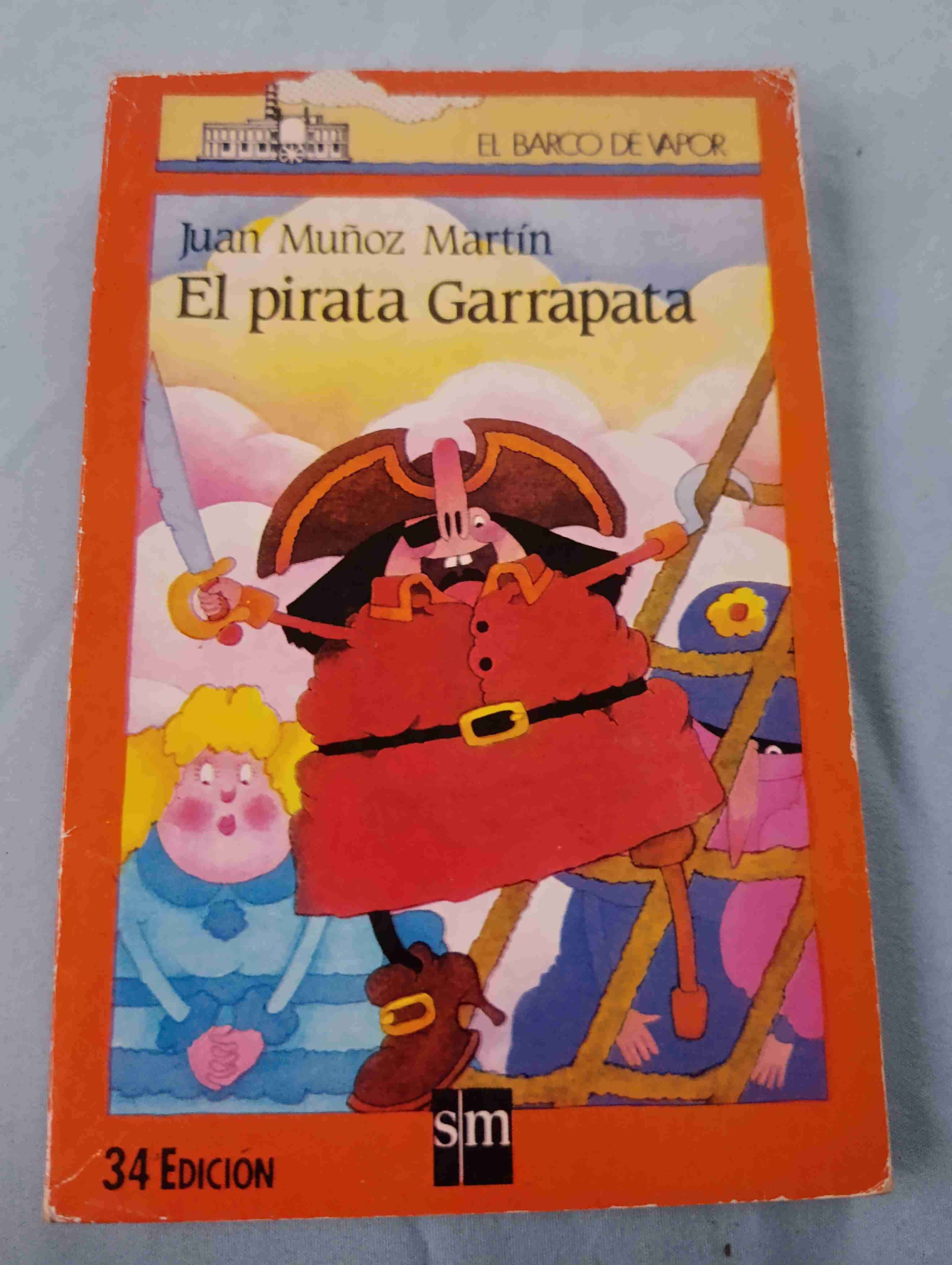 Libro 'El pirata Garrapata'
