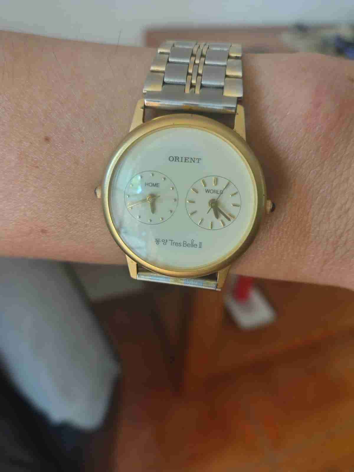 Reloj Orient doble huso horario - miniatura 2