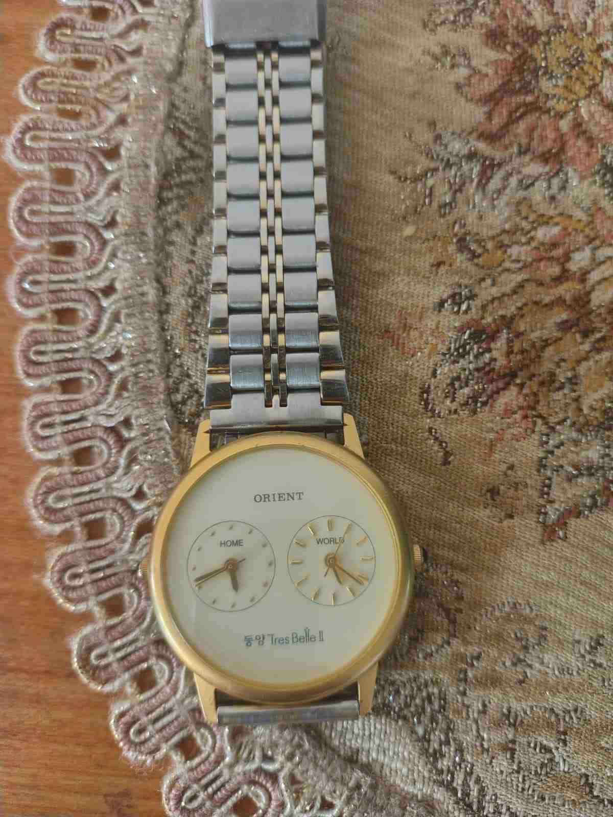 Reloj Orient doble huso horario - miniatura 4