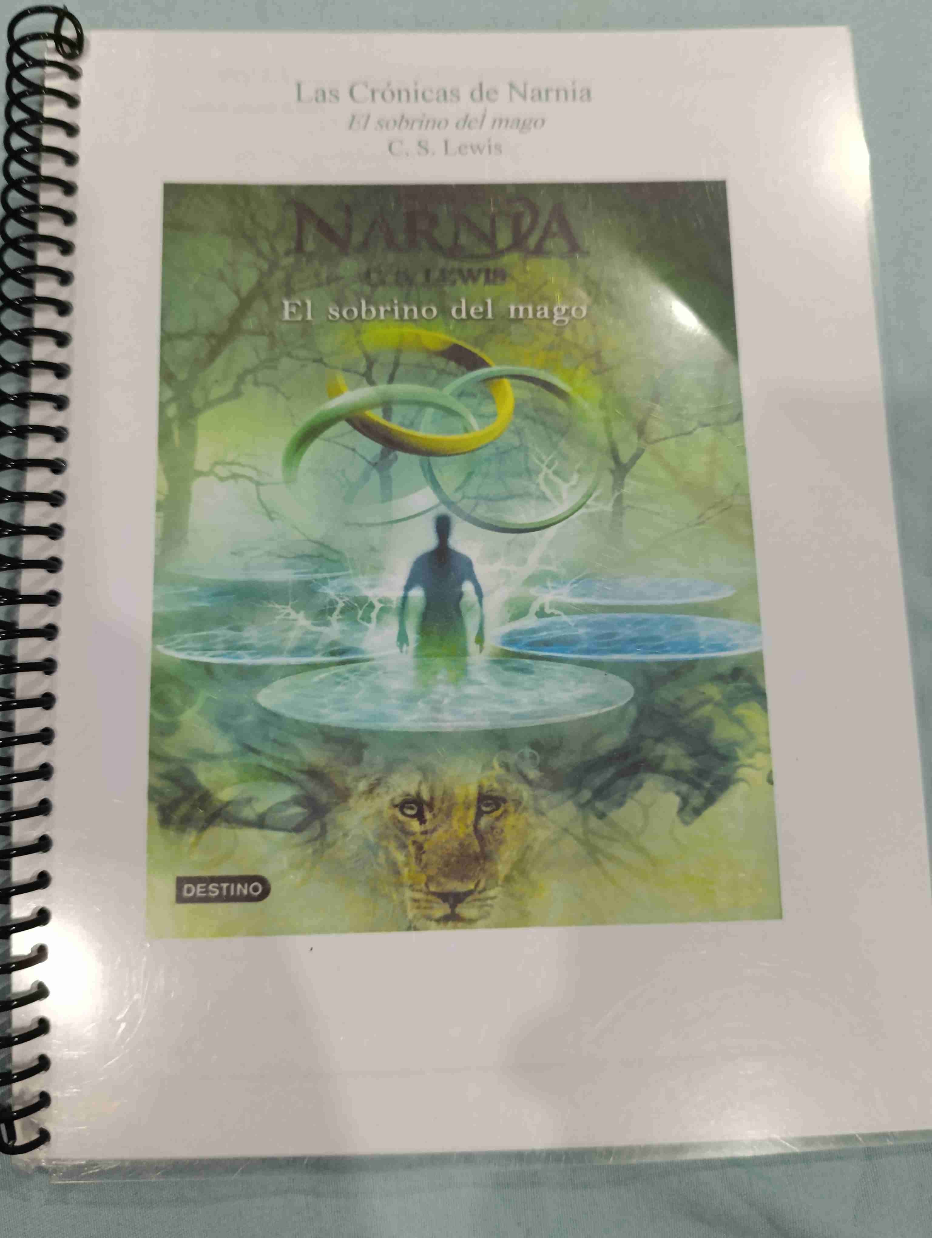 Libro El sobrino del mago, C. S. Lewis