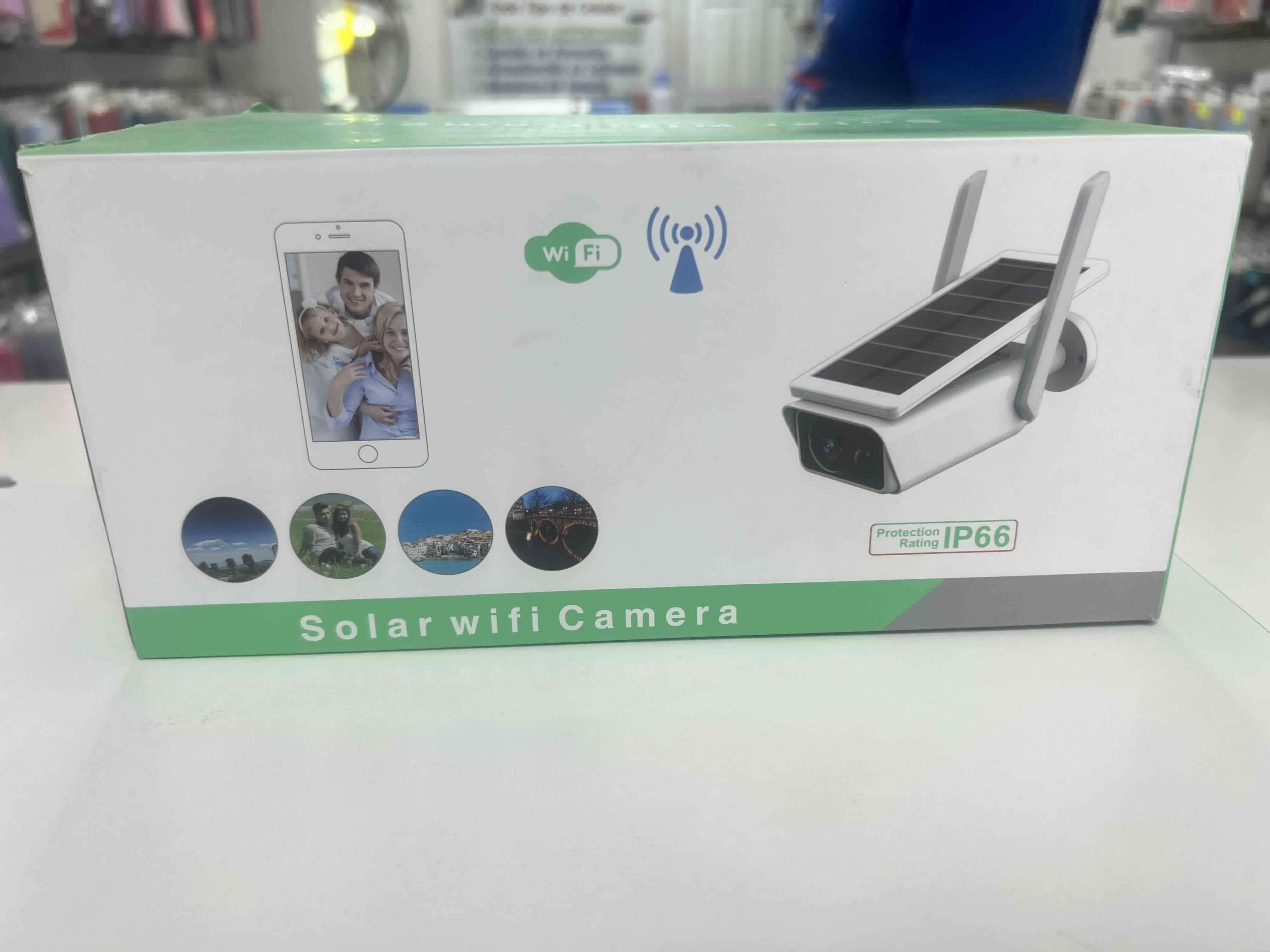Cámara solar WiFi IP66