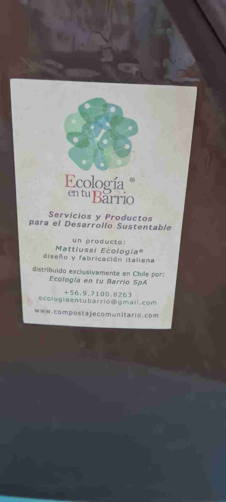 Compostera de plástico verde - miniatura 2