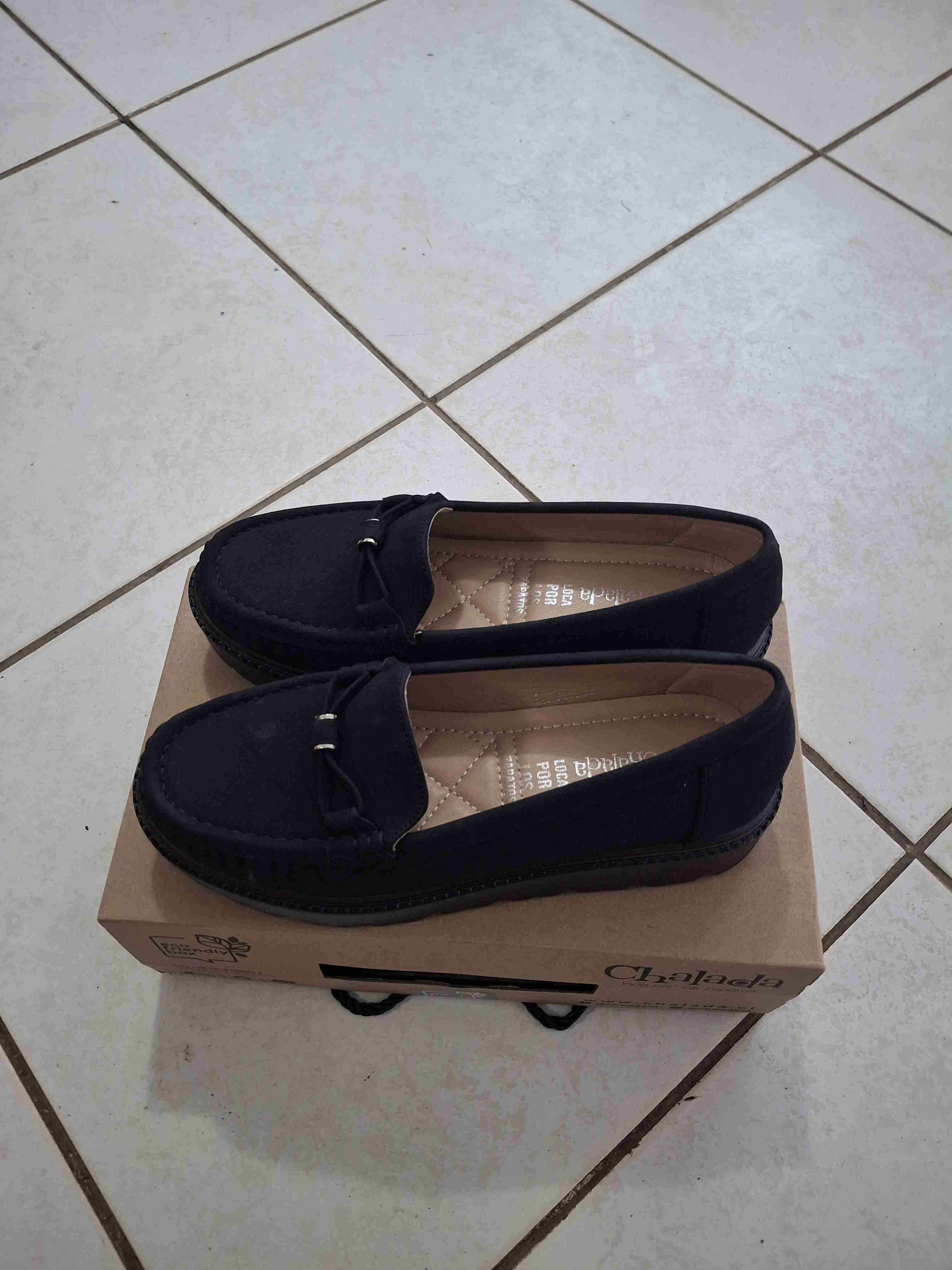 Mocasines negros con lazo - miniatura 2