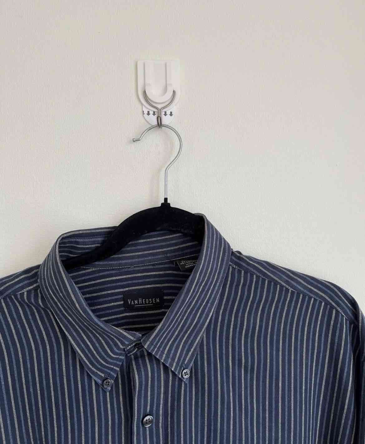 Camisa de rayas azul oscuro - miniatura 3