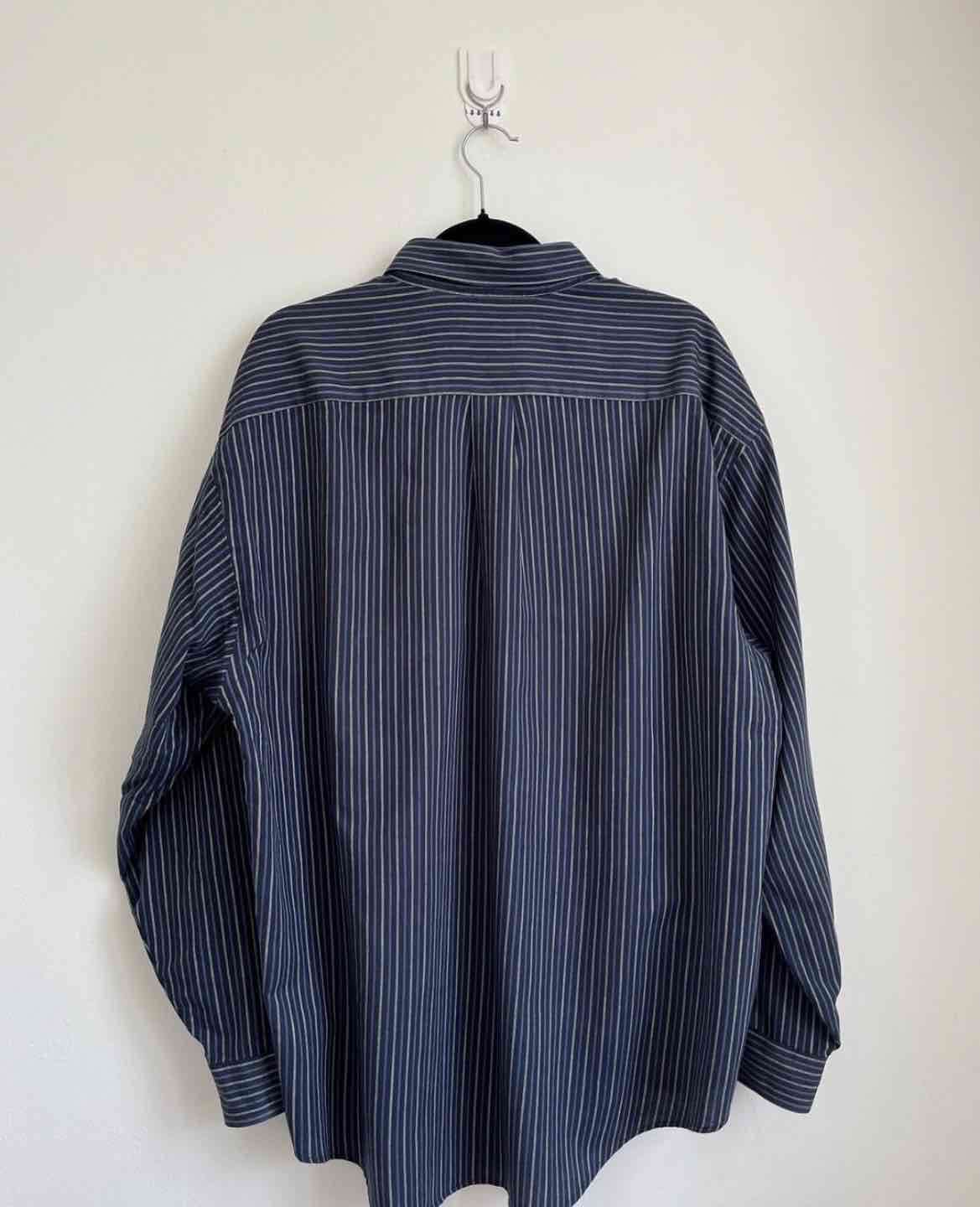 Camisa de rayas azul oscuro - miniatura 5