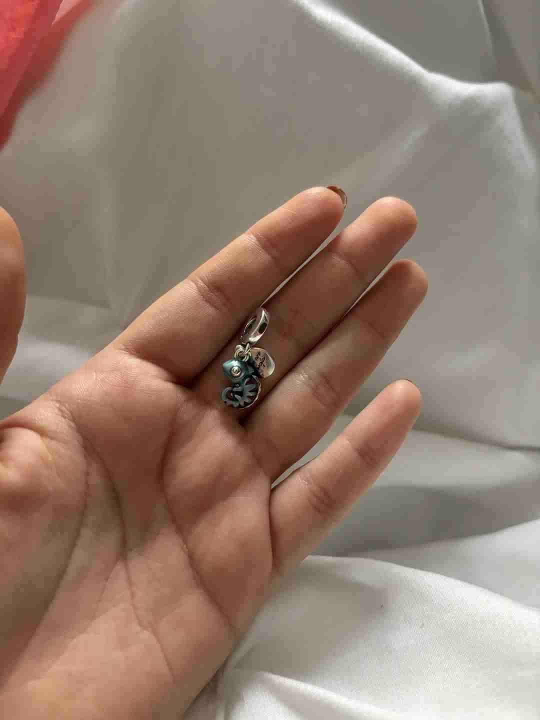 Charm Dije camaleón PlataS925 - miniatura 4