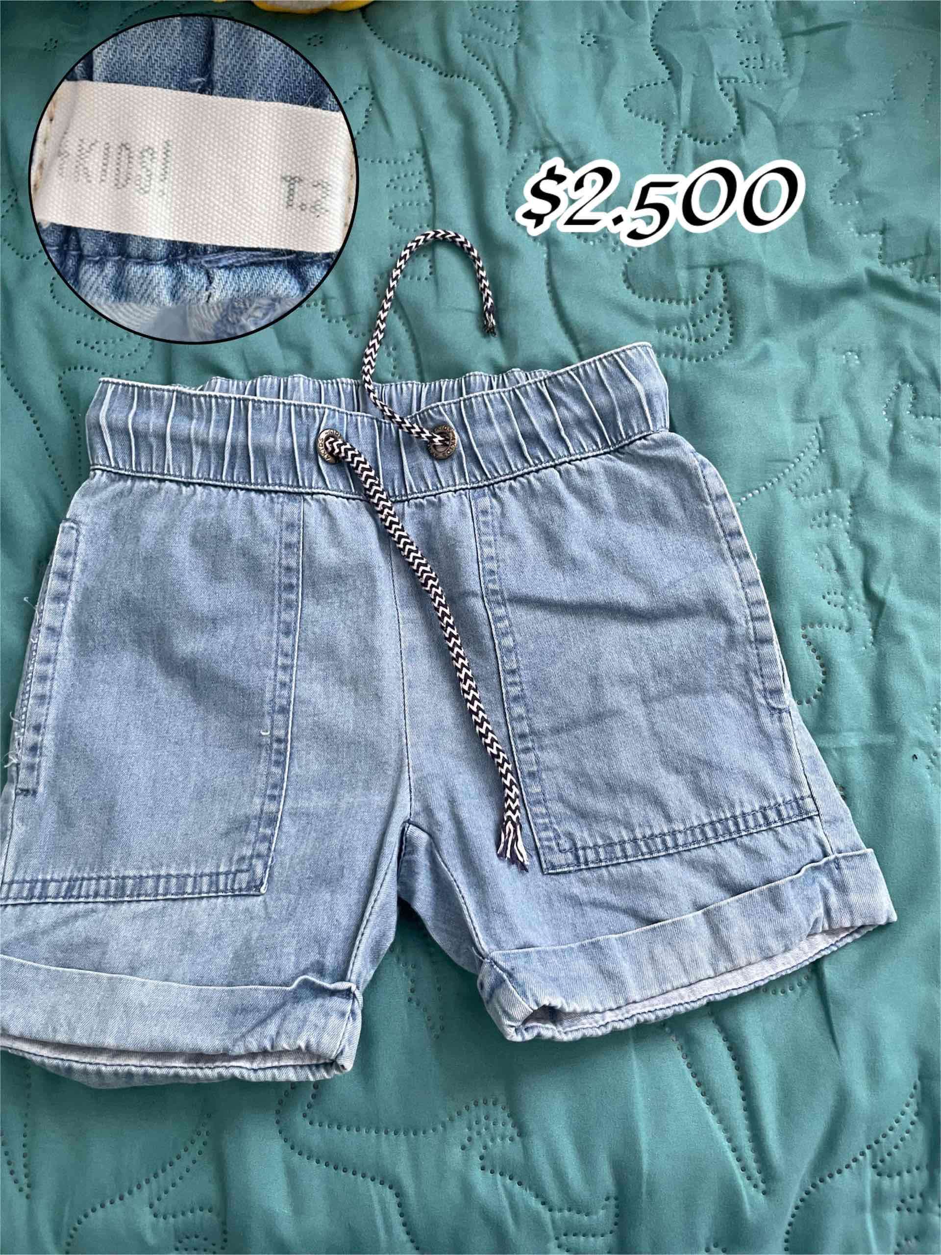 Shorts denim para niño