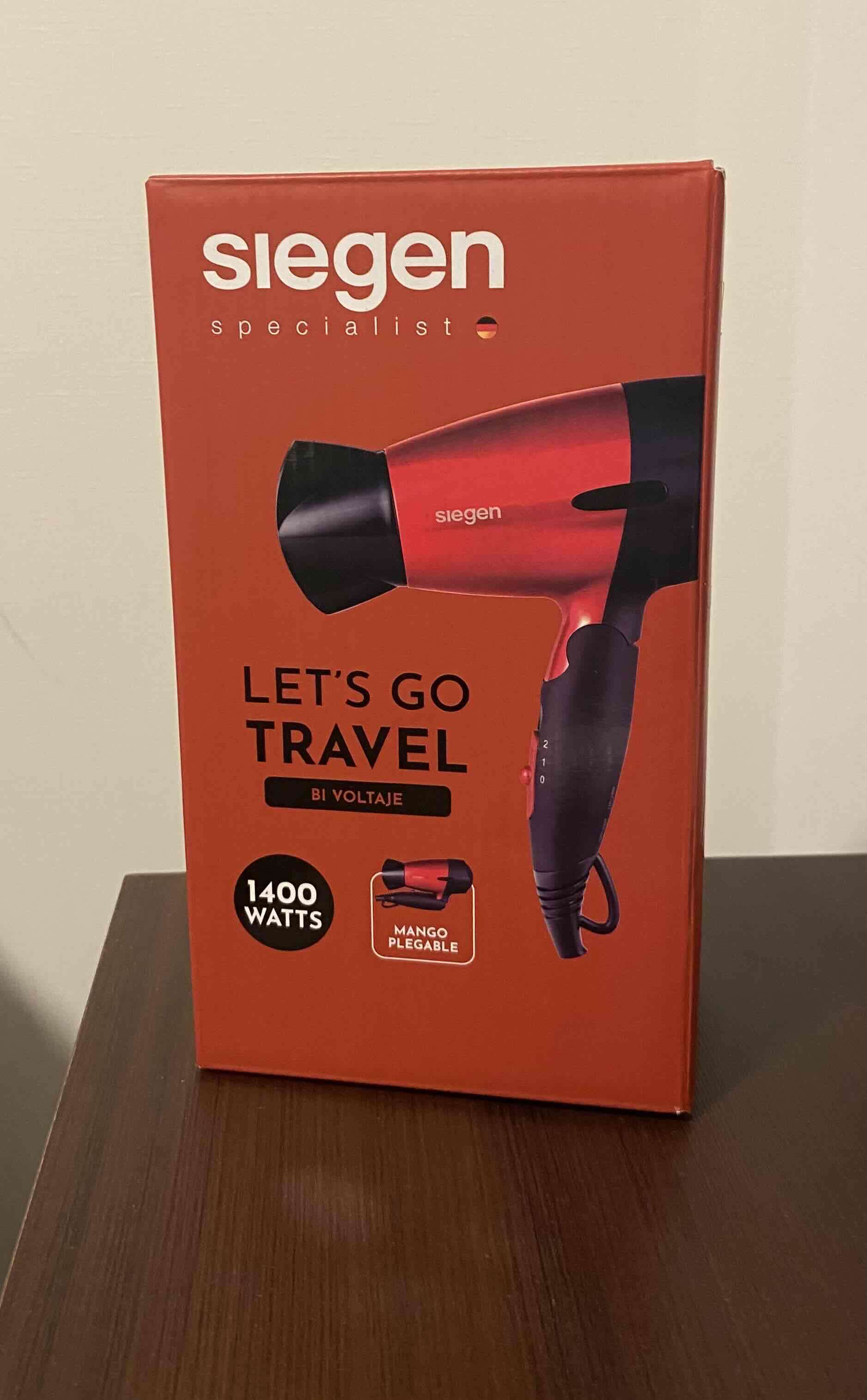 Secador de pelo Siegen 1400W