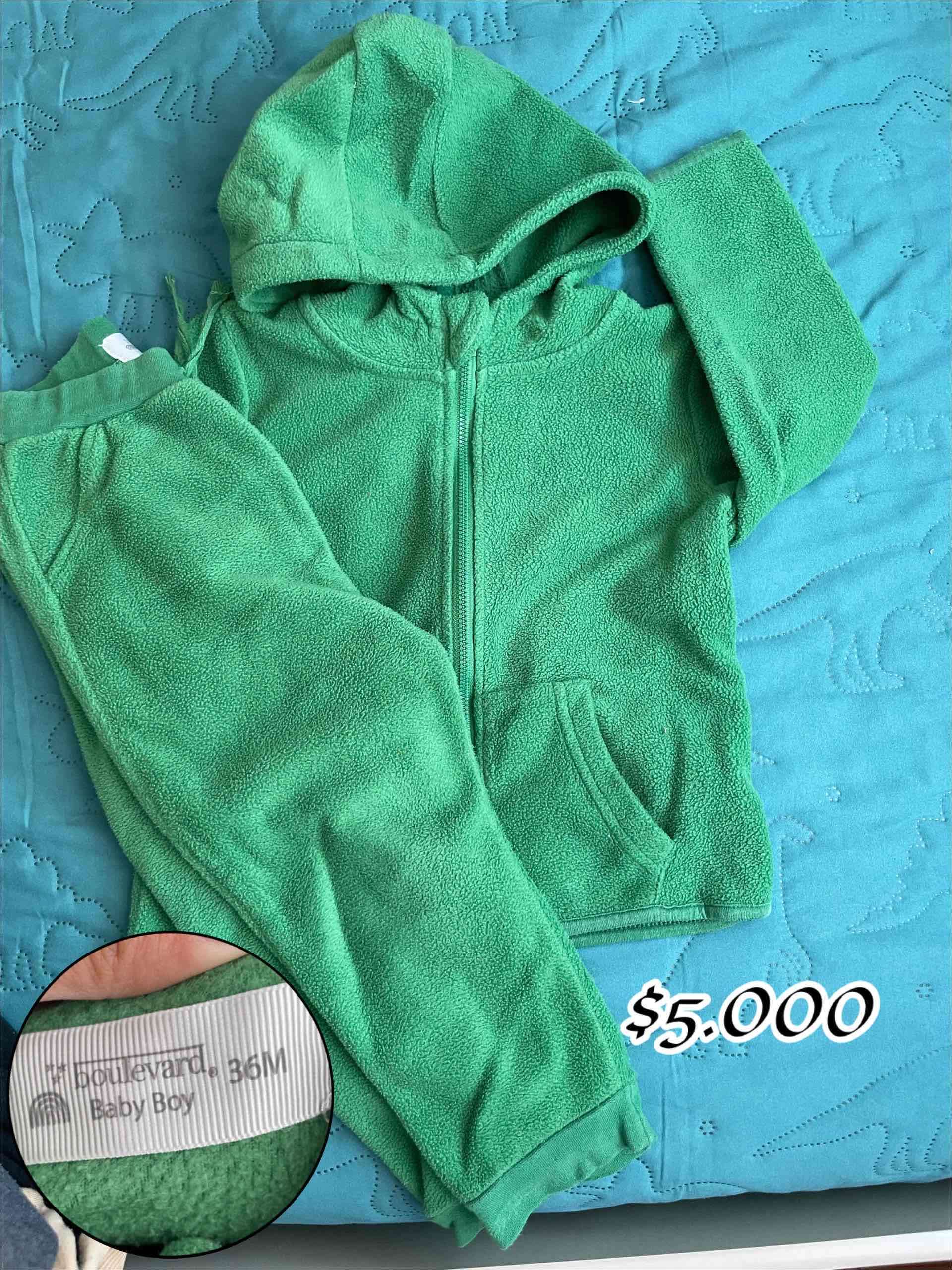 Conjunto polar verde 36M