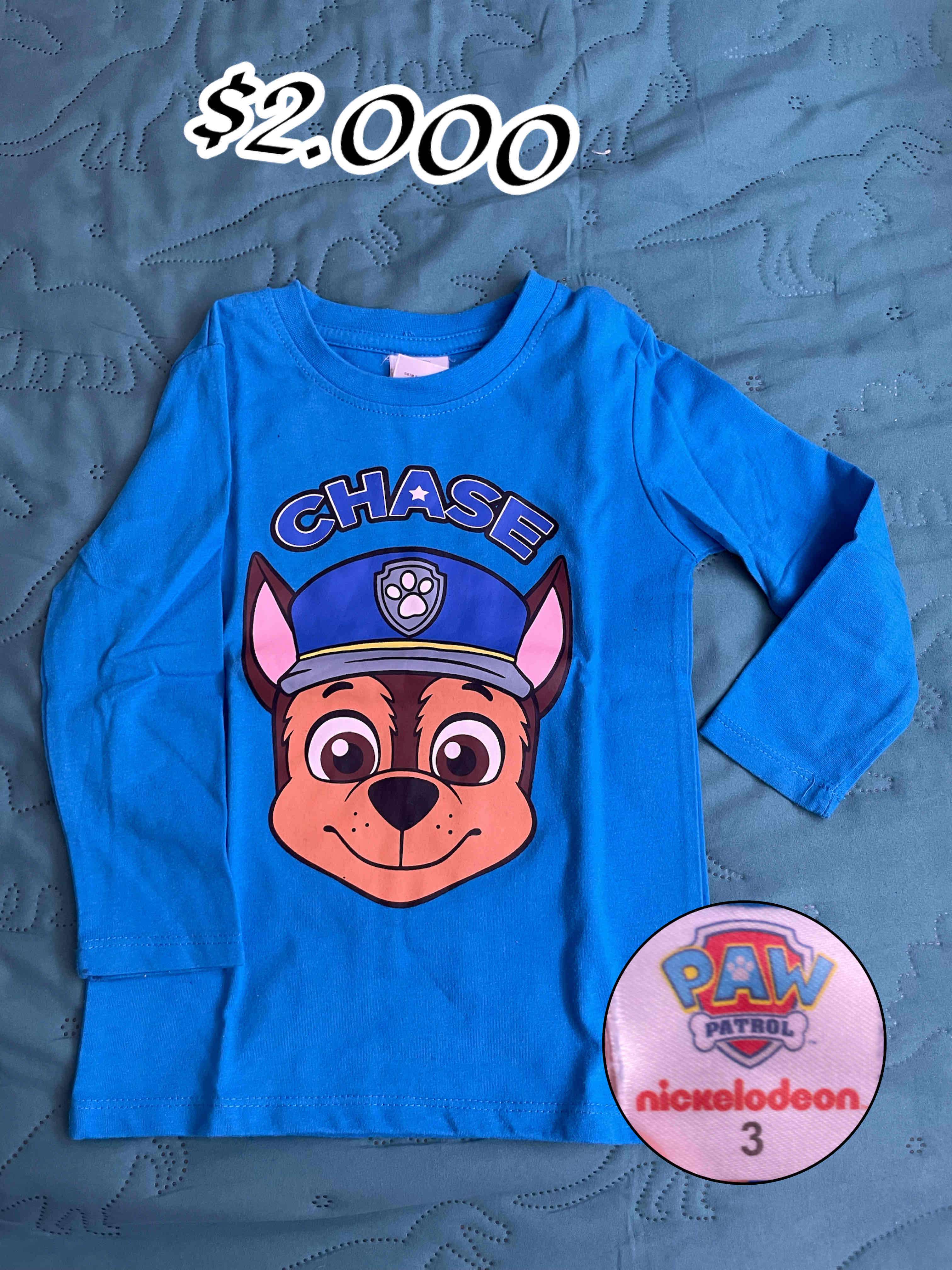 Polera infantil Patrulla de Cachorros