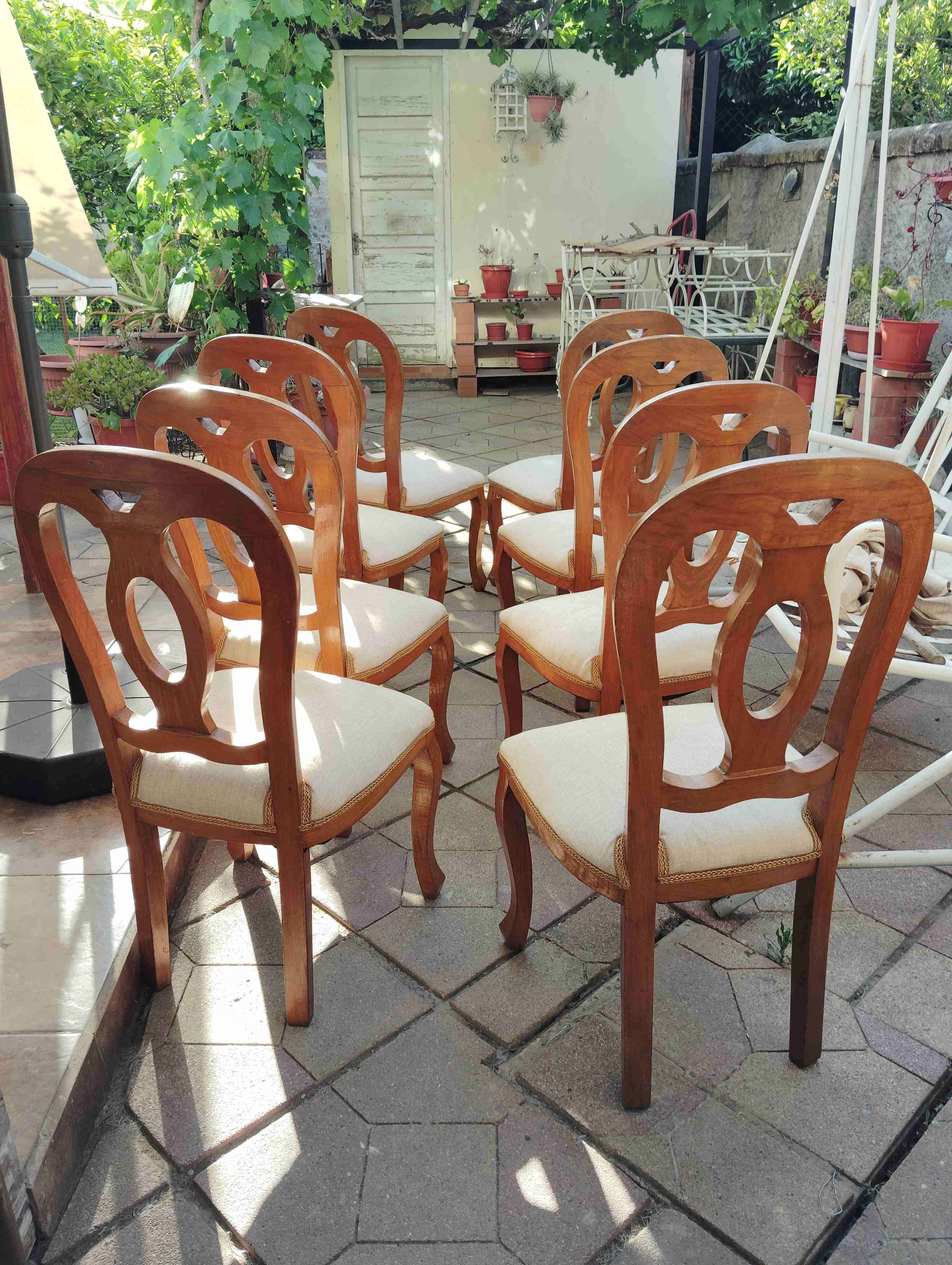 Juego de sillas de madera - miniatura 4