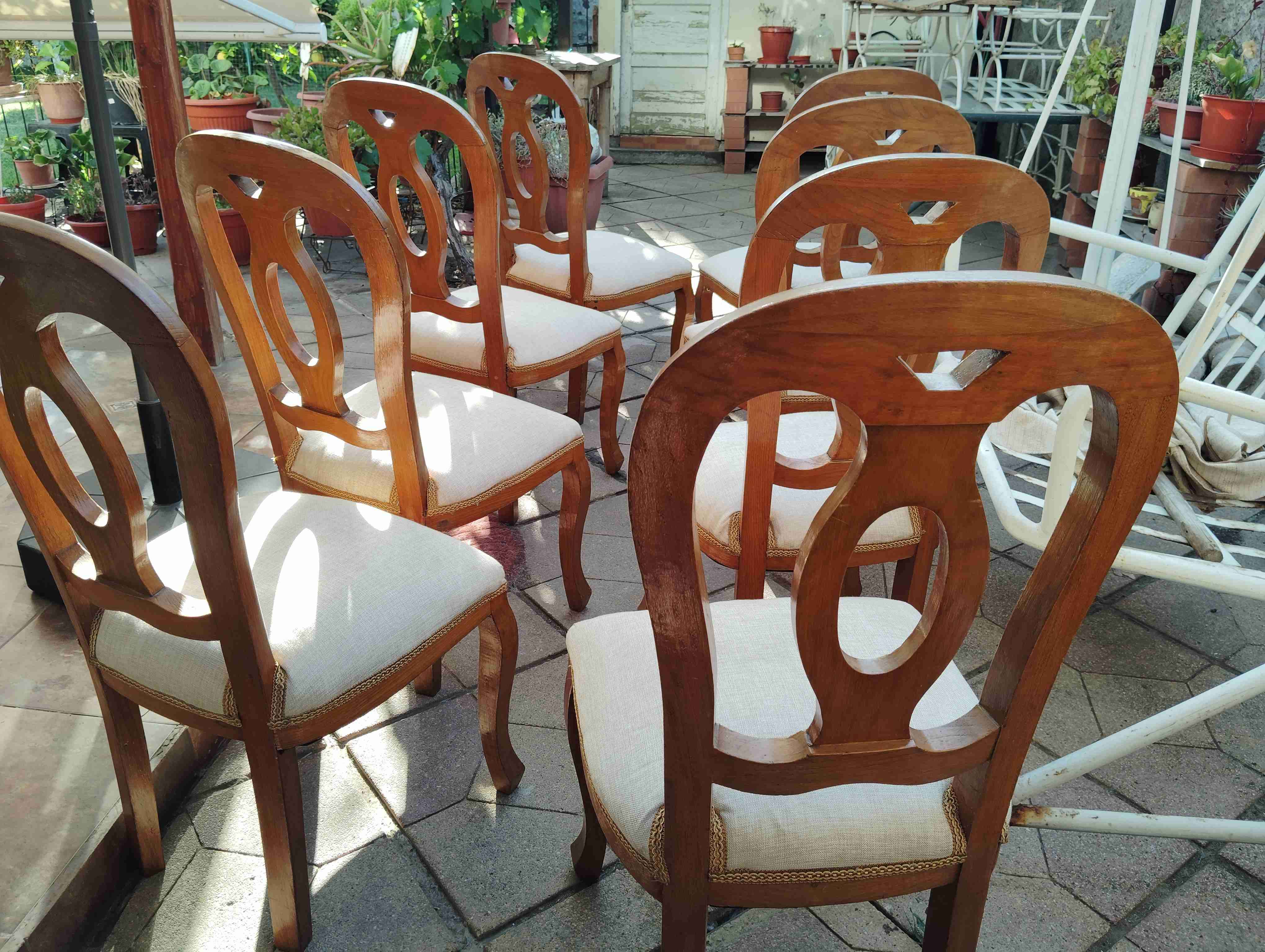 Juego de sillas de madera - miniatura 6