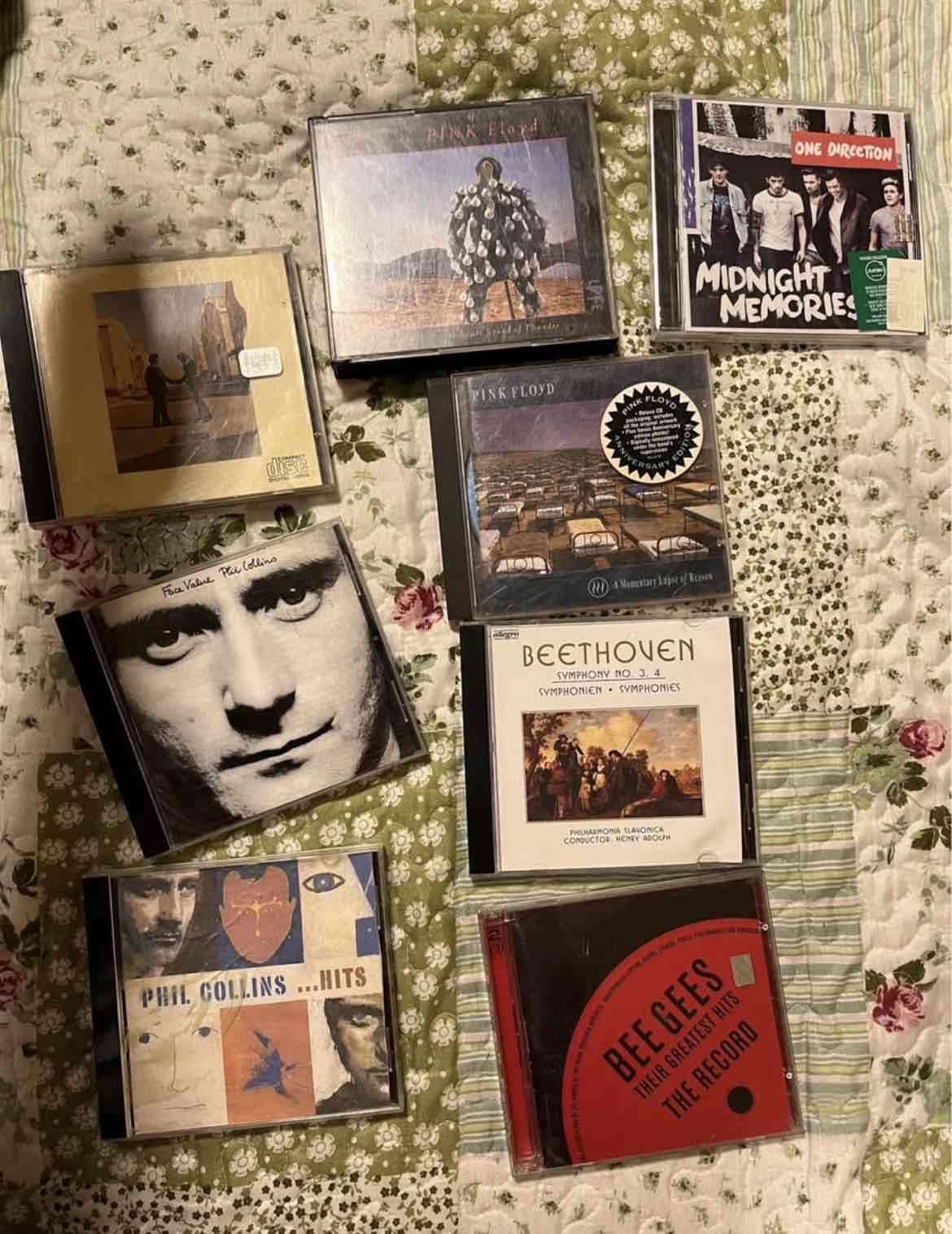 Colección de CDs musicales