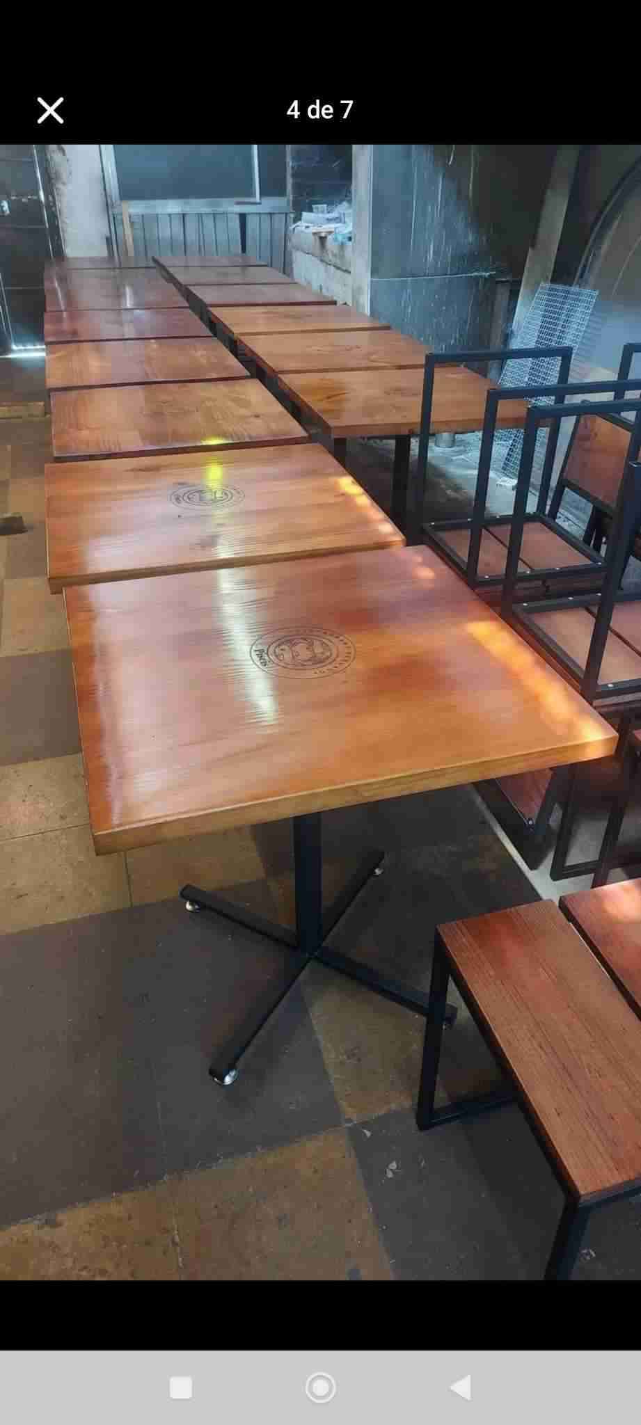 Mesas para restaurante y cafeteria - miniatura 6