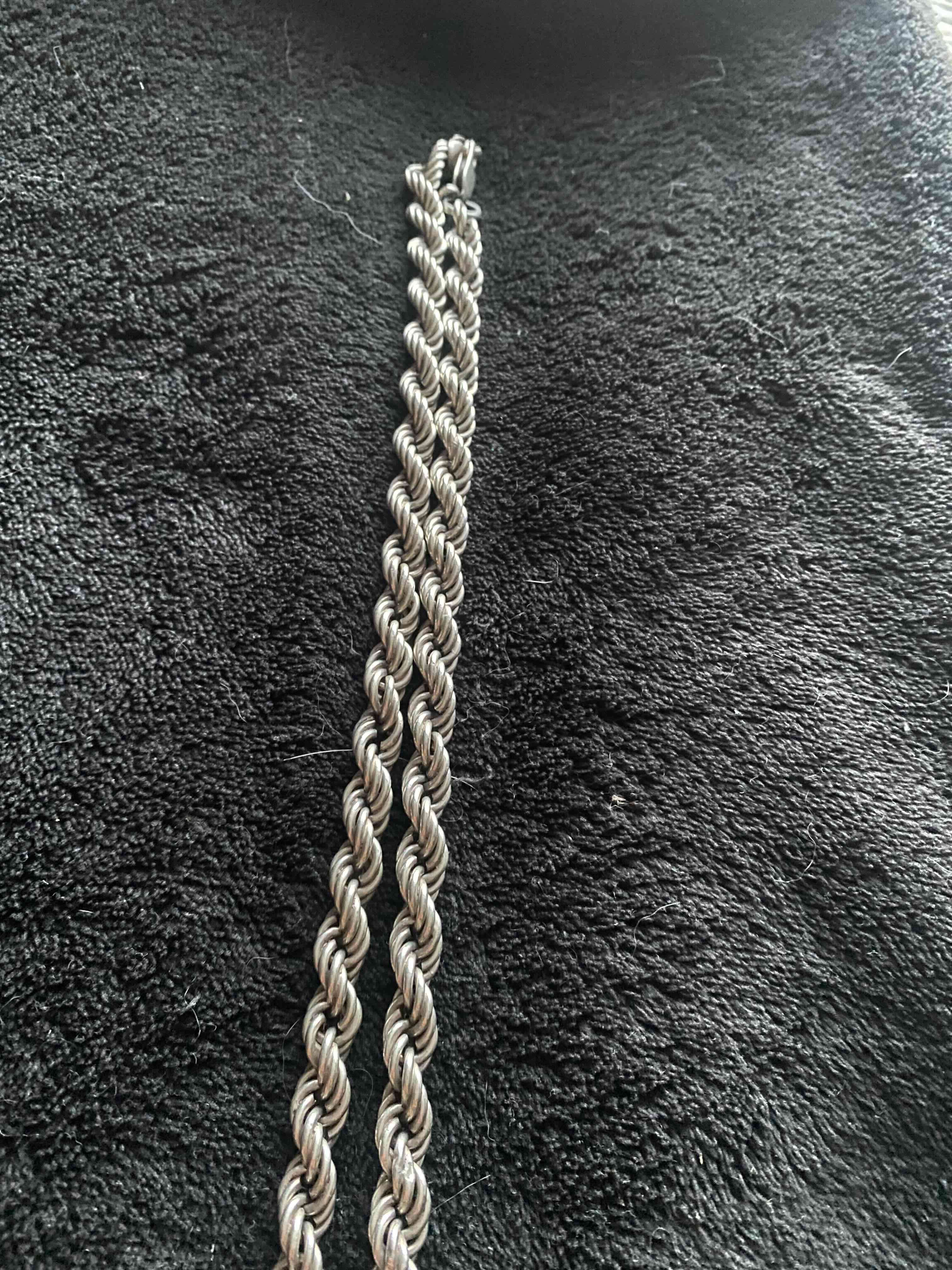 Cadena de plata turbillon - miniatura 3