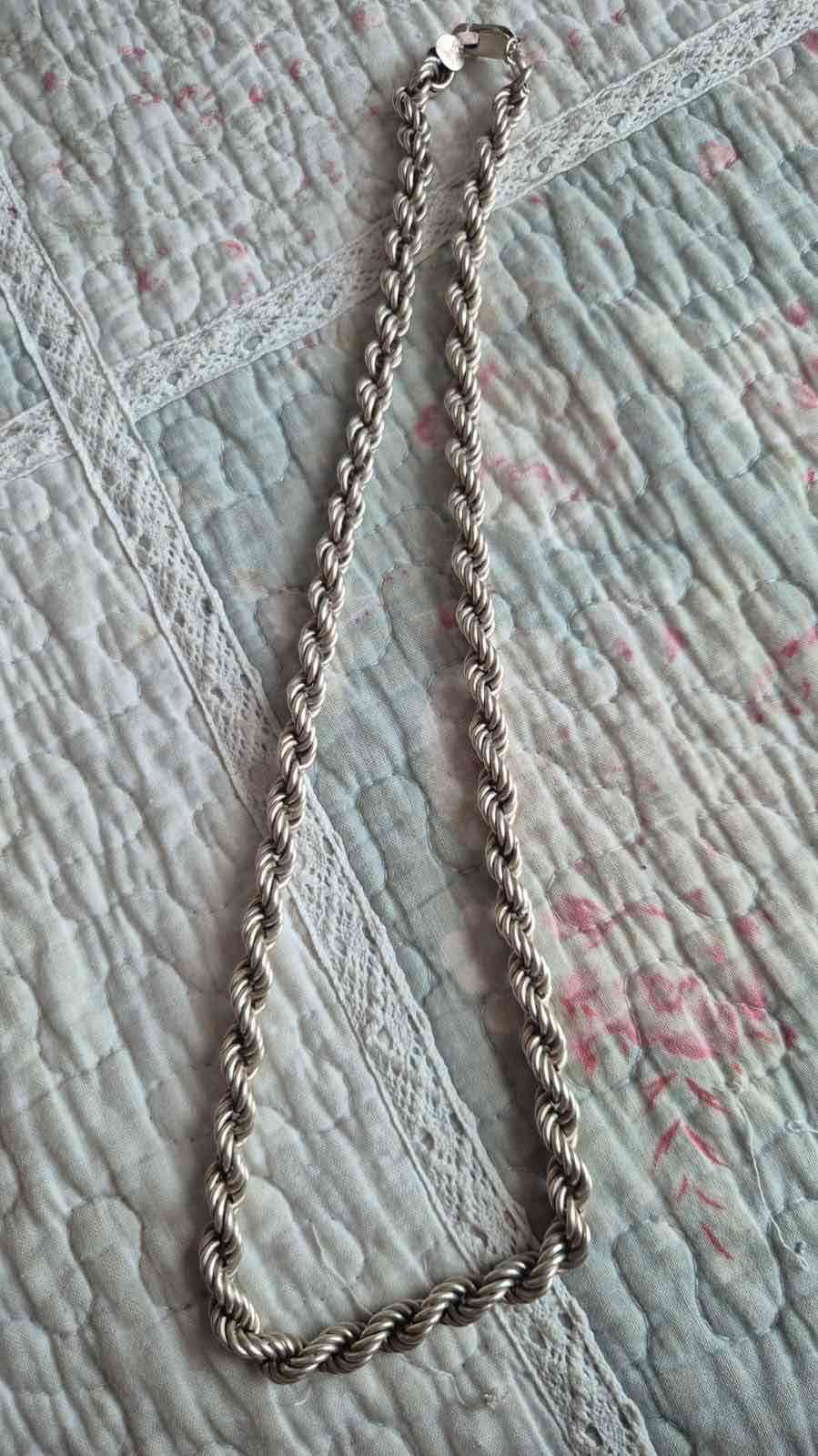 Cadena de plata turbillon - miniatura 4