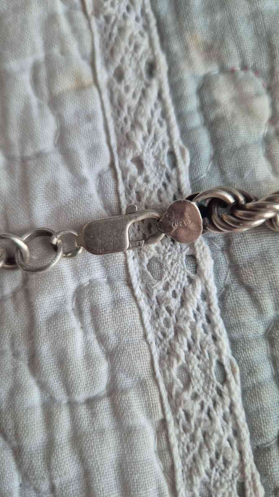 Cadena de plata turbillon - miniatura 6