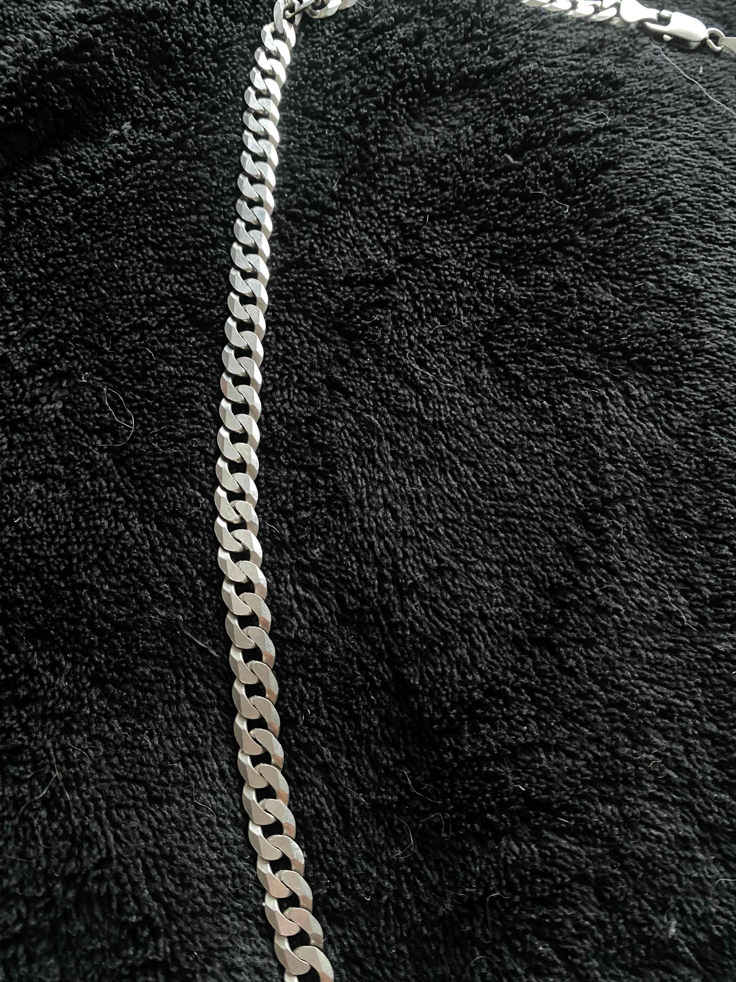 cadena Plata con dije - miniatura 2