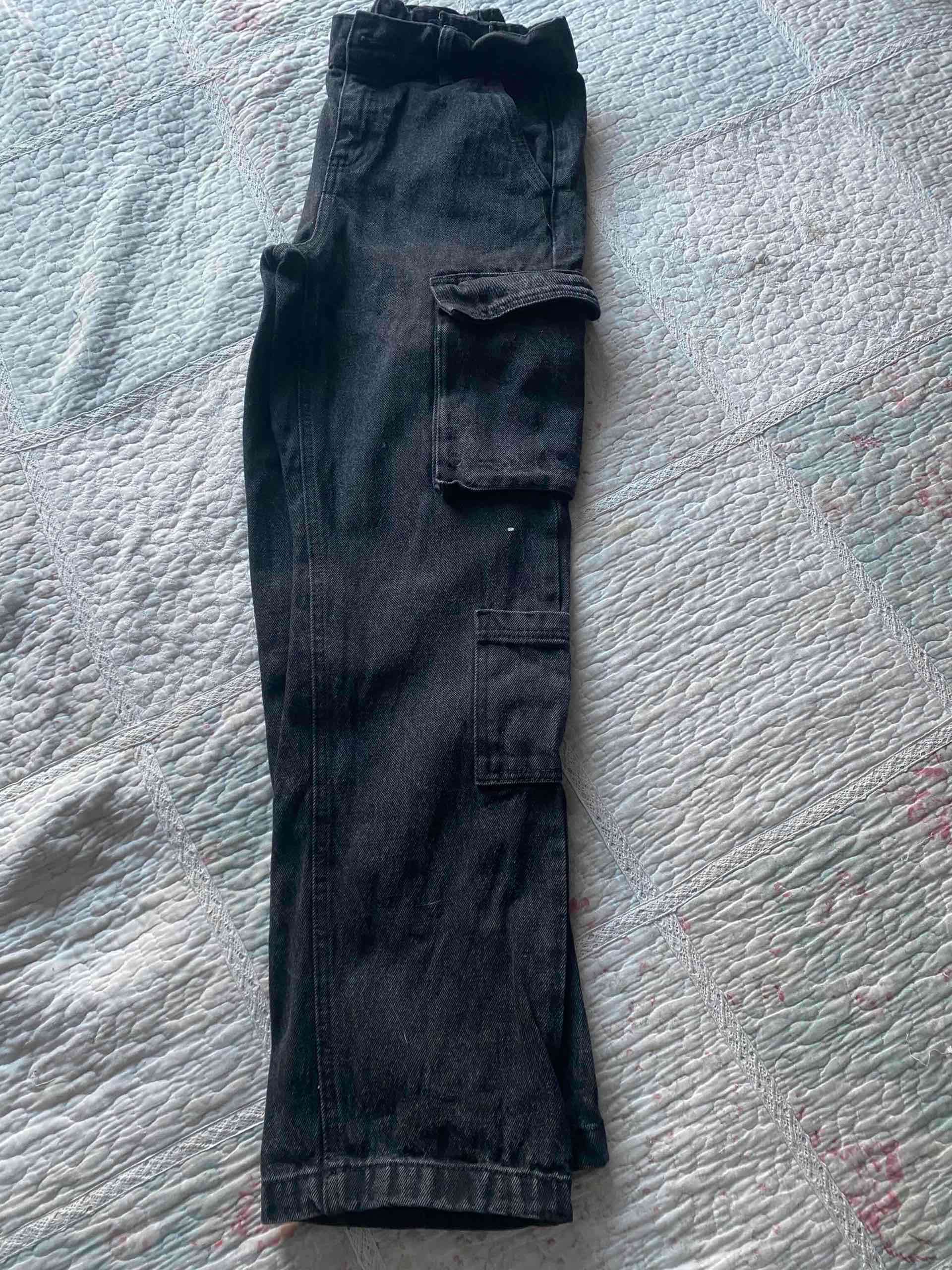 Pantalón cargo negro talla 14 Niño - miniatura 2