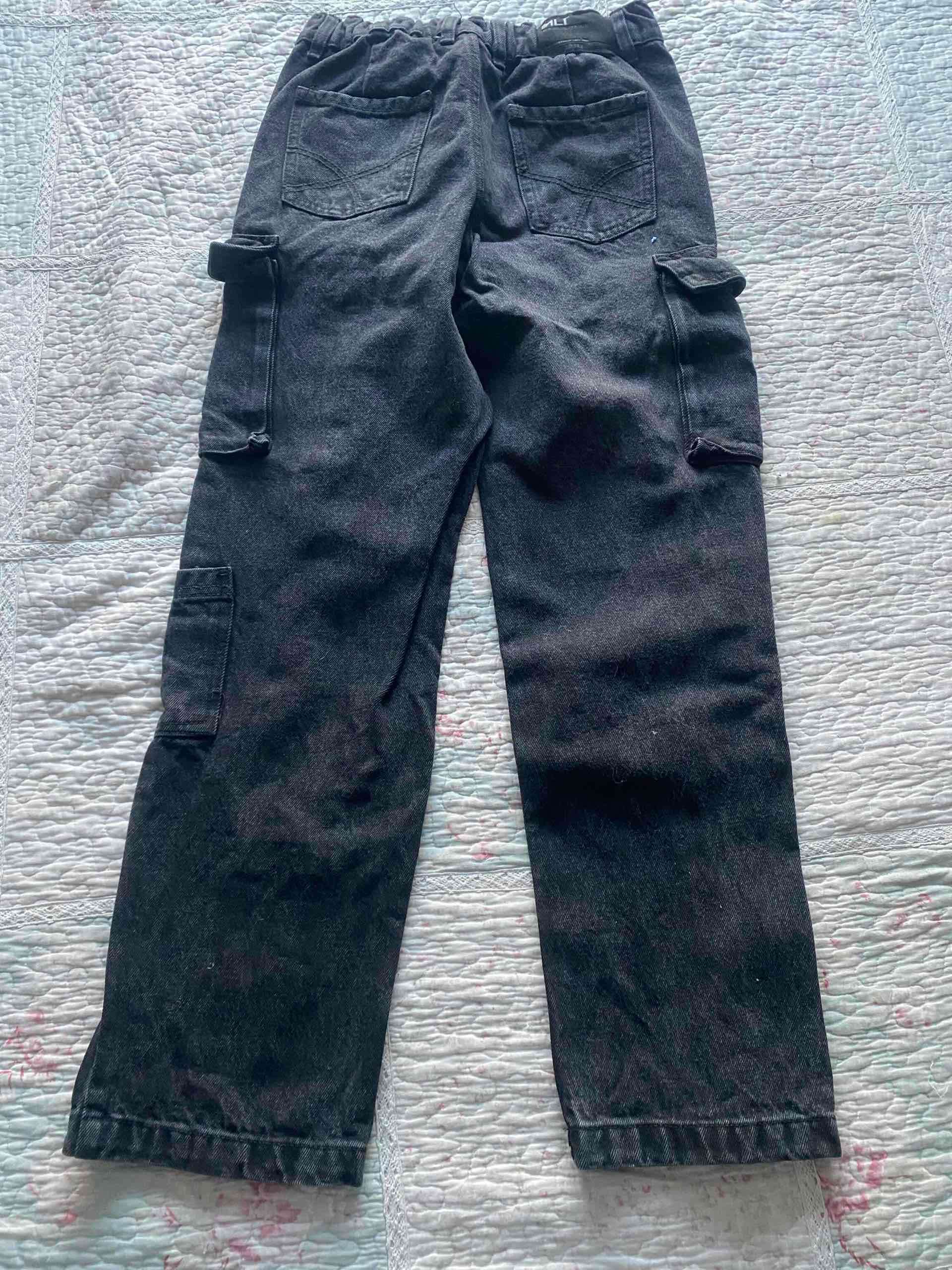 Pantalón cargo negro talla 14 Niño - miniatura 3