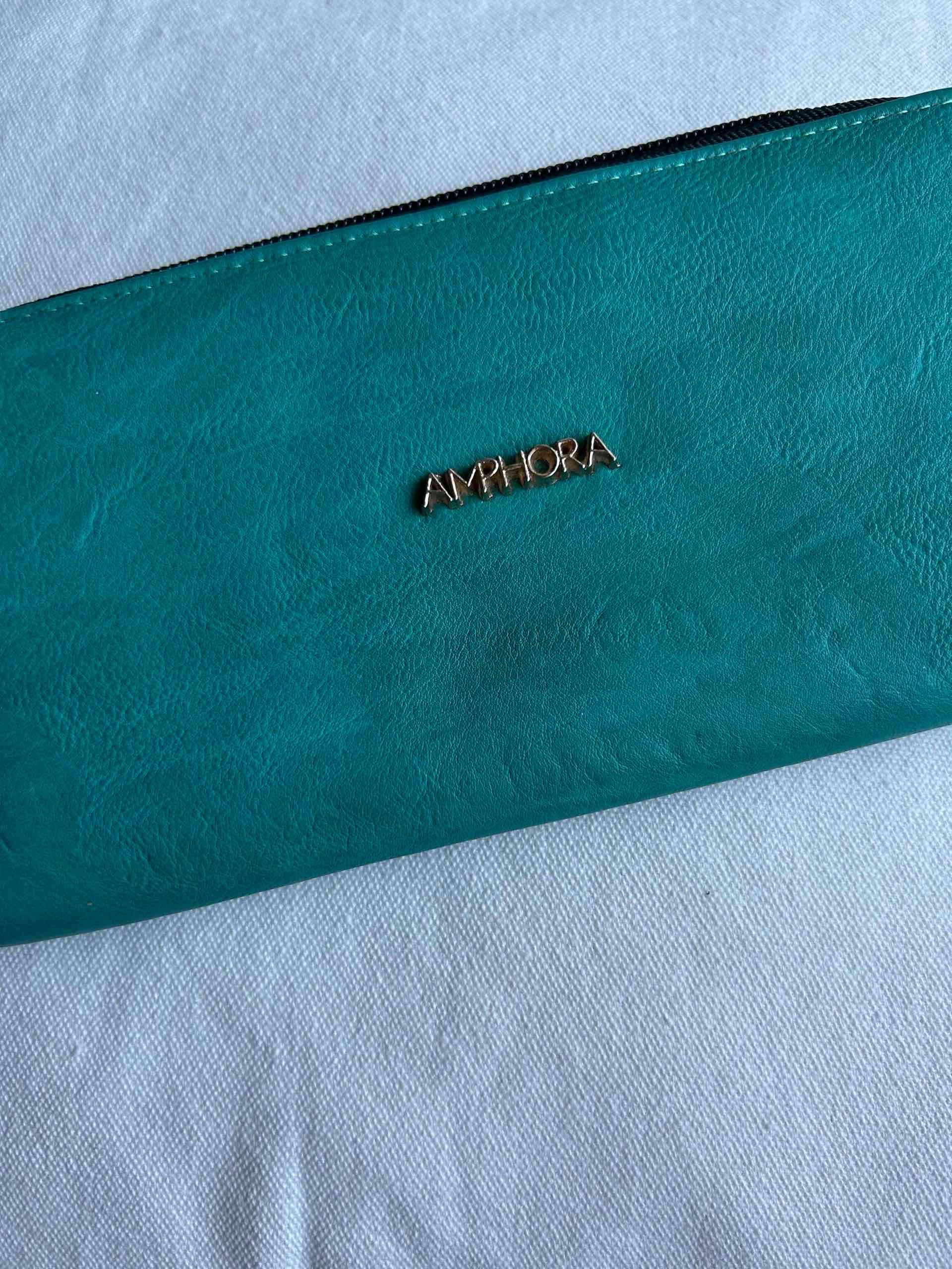 Cartera Amphora verde con fleco - miniatura 2
