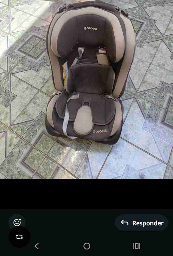 Silla de auto Bebesit negra - miniatura 2