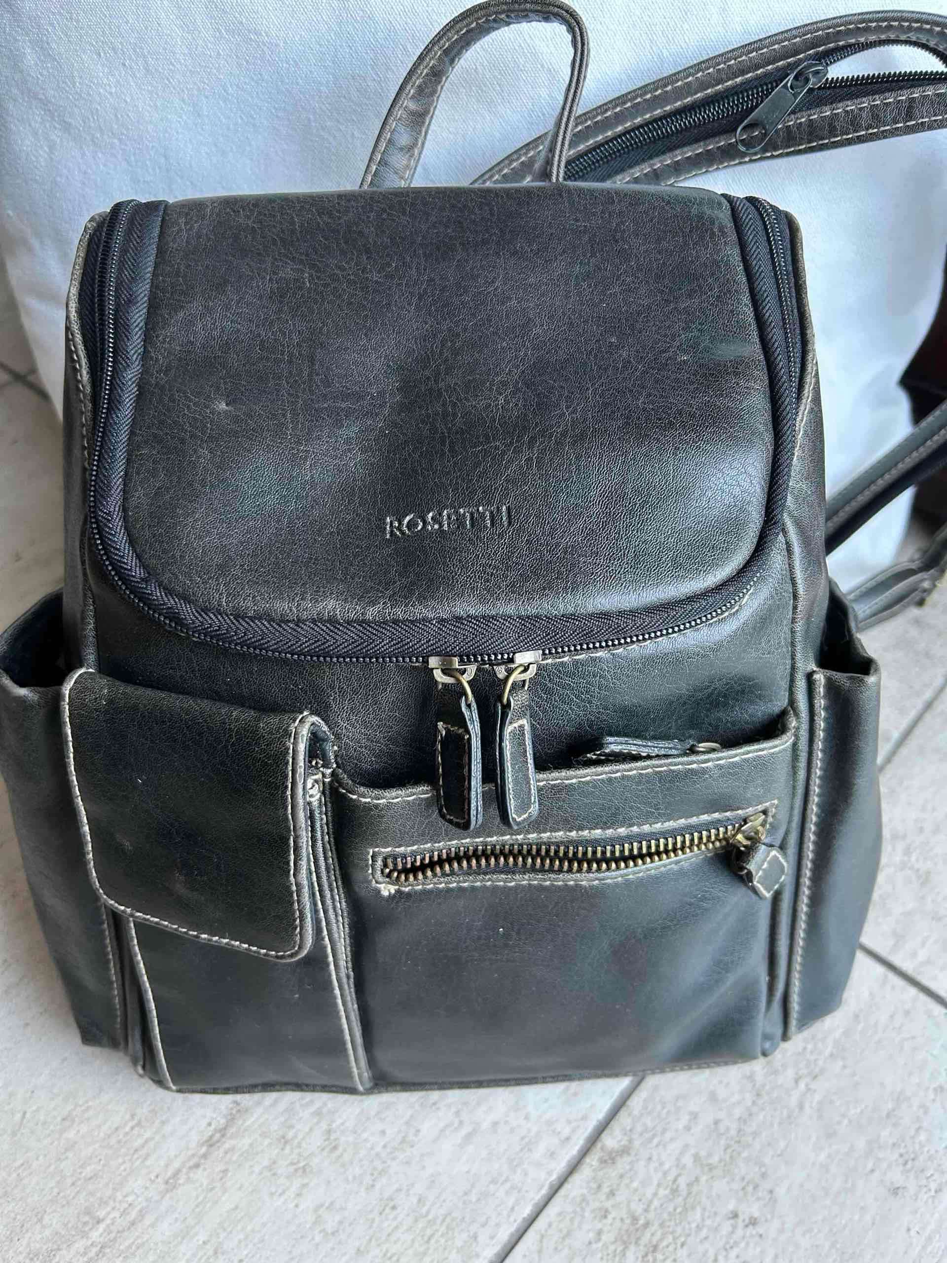 Mochila negra Rosetti
