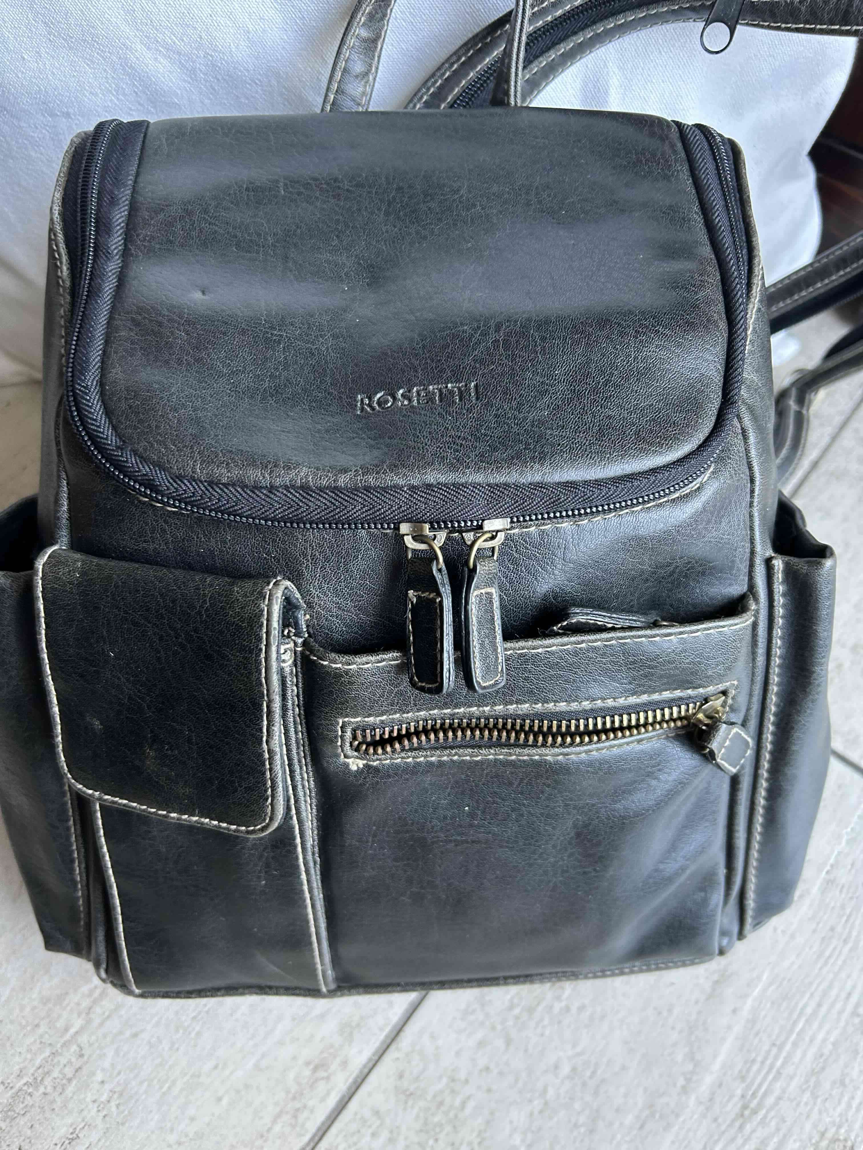 Mochila negra Rosetti - miniatura 2