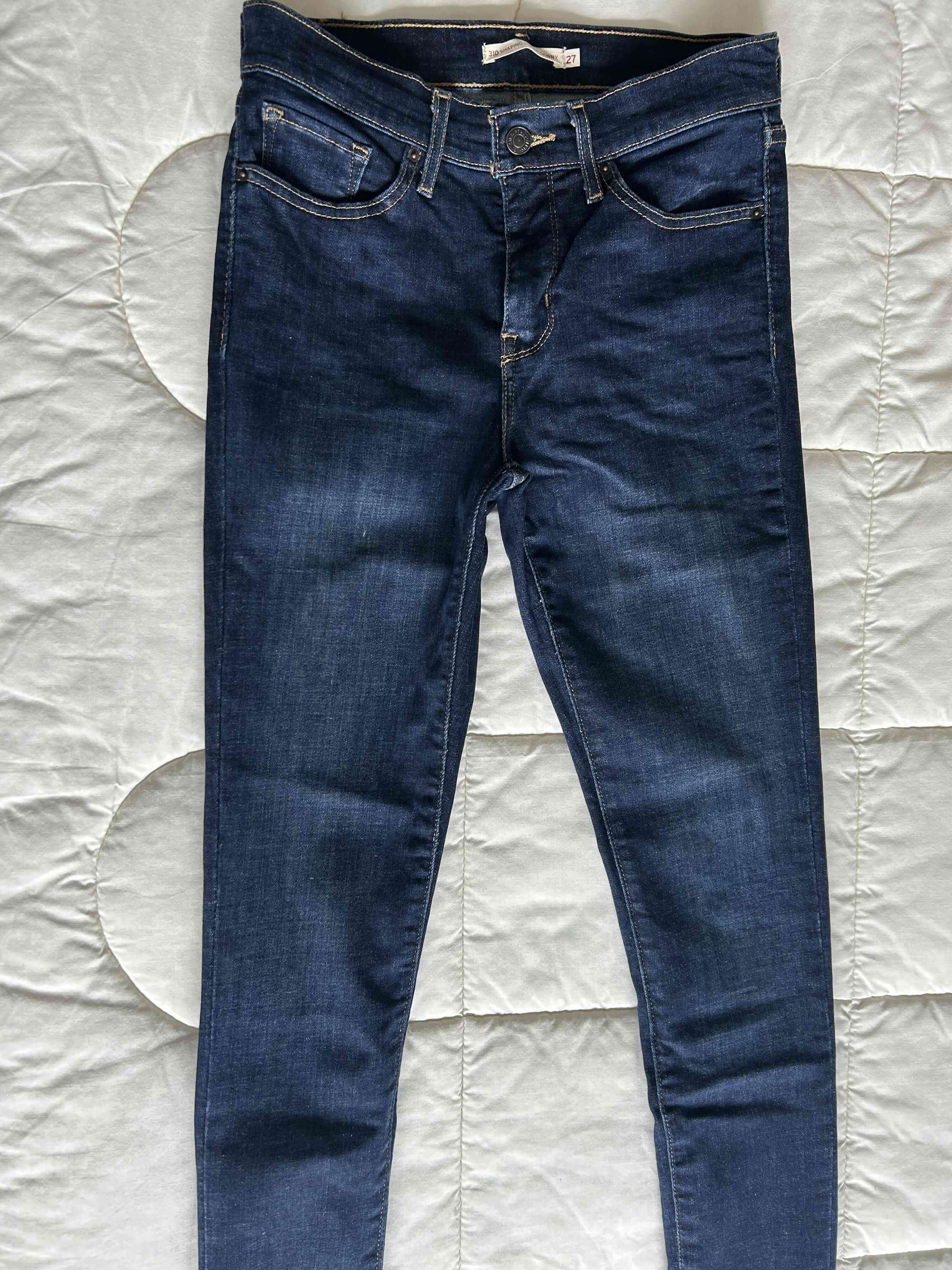 Jeans azul oscuro skinny