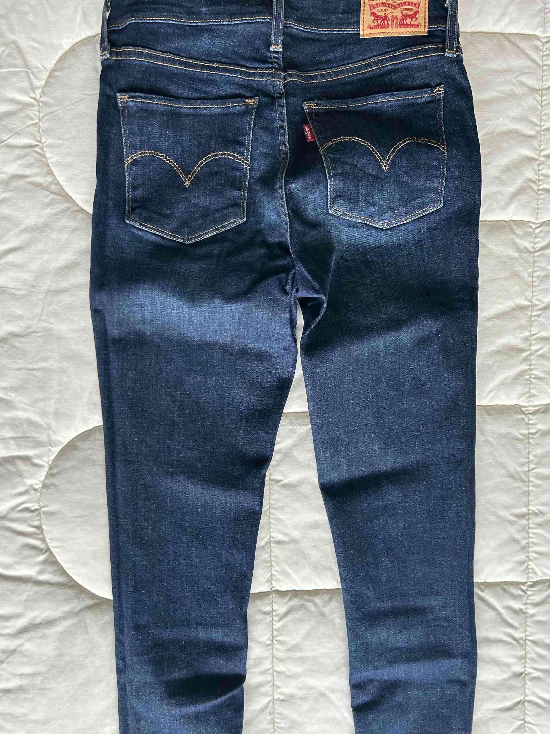 Jeans azul oscuro skinny - miniatura 2