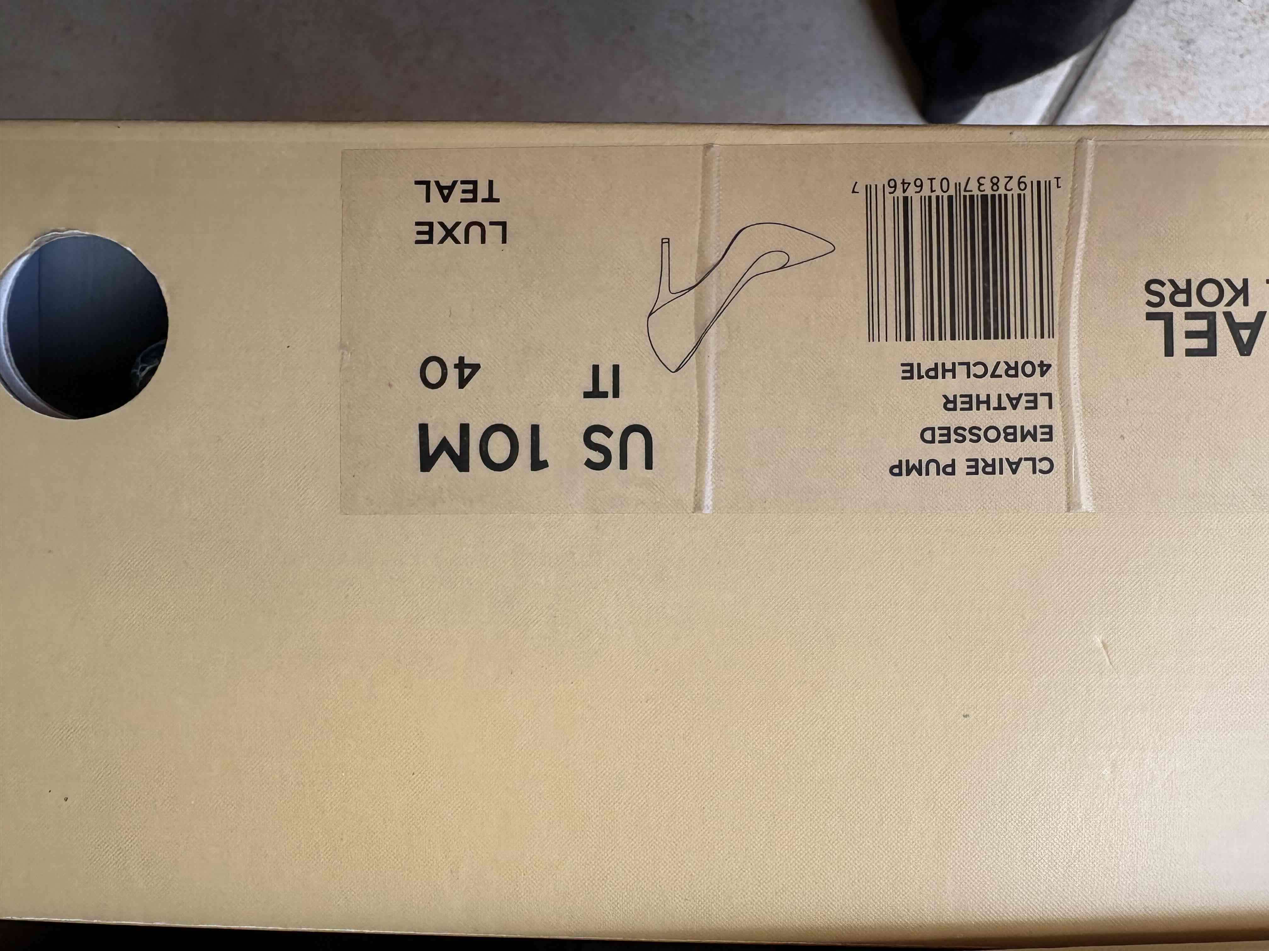 Tacones de cuero azul - miniatura 5