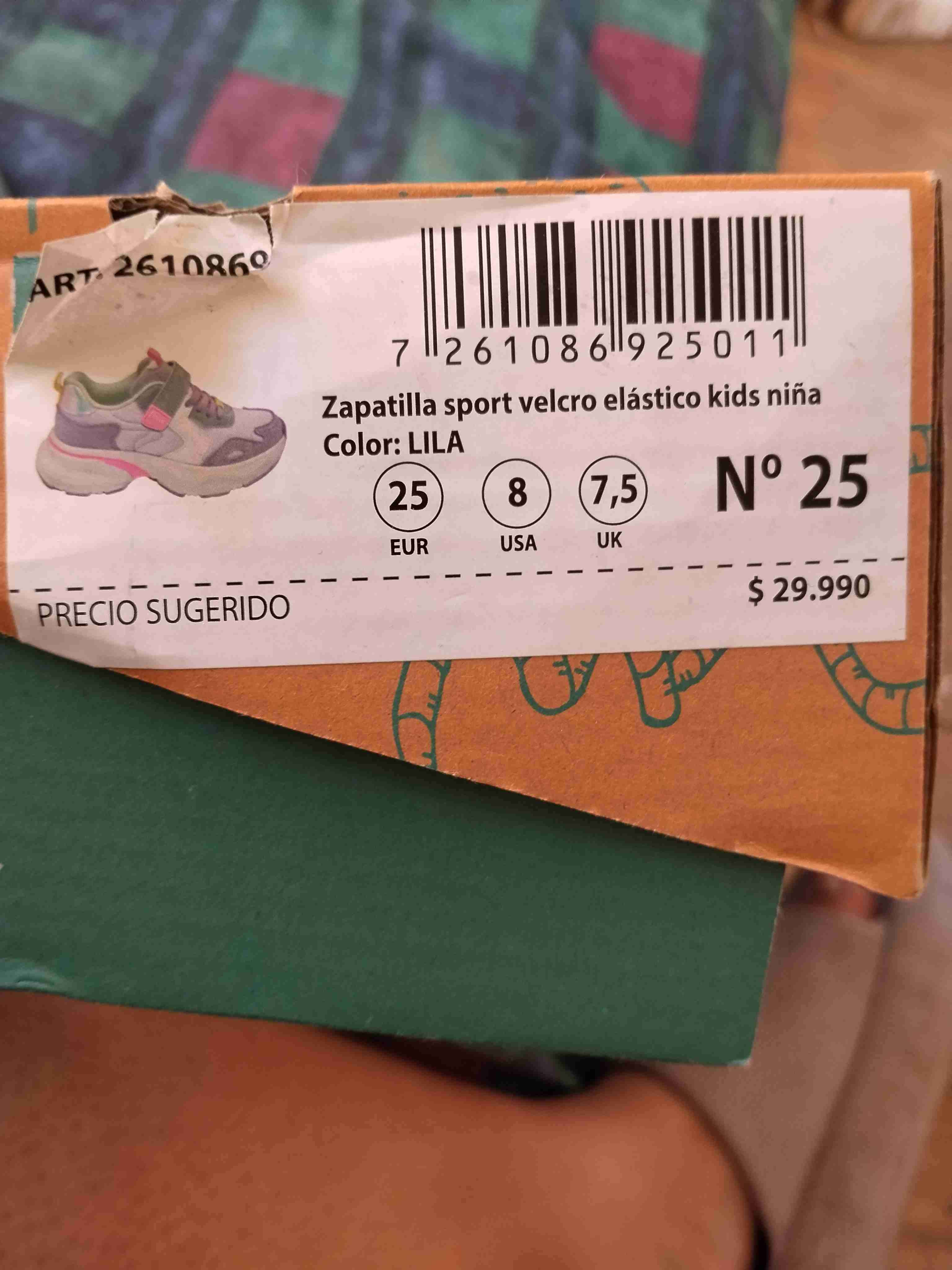 Zapatillas infantiles multicolor - miniatura 3