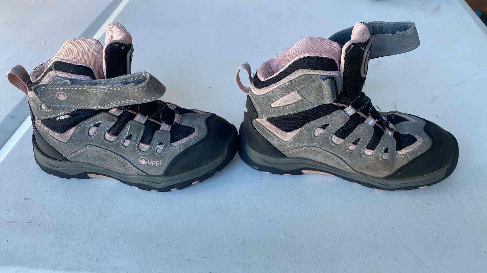 Zapatilla trekking niña gris y rosa - miniatura 2