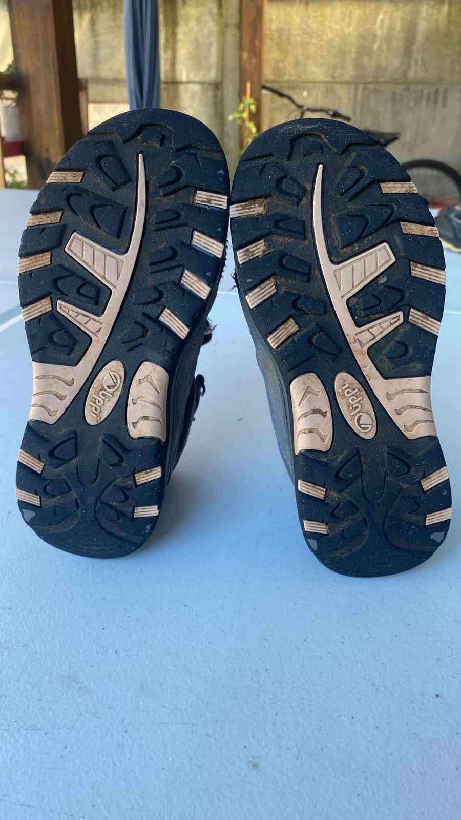 Zapatilla trekking niña gris y rosa - miniatura 3