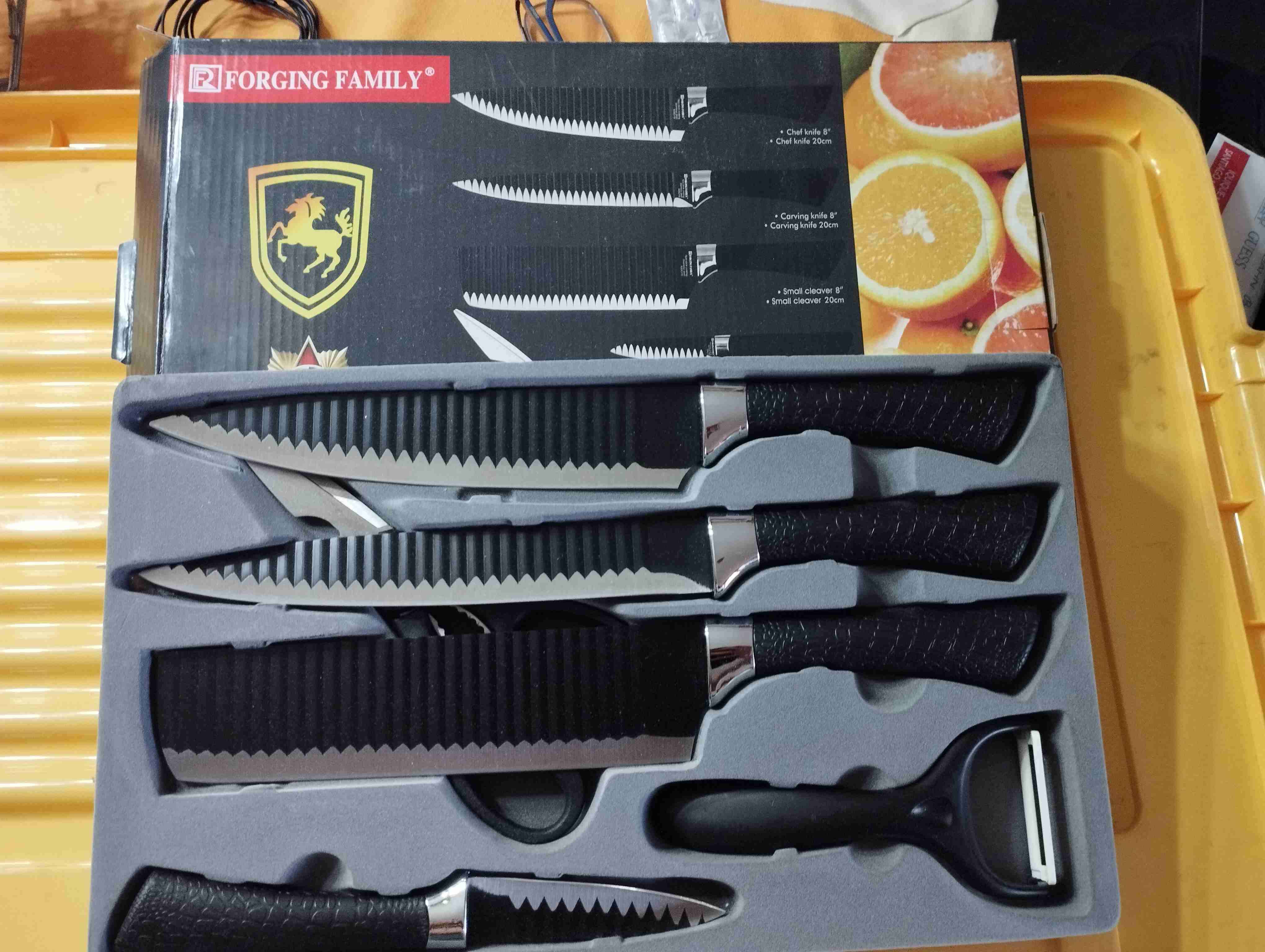 Set de cuchillos Forging Family