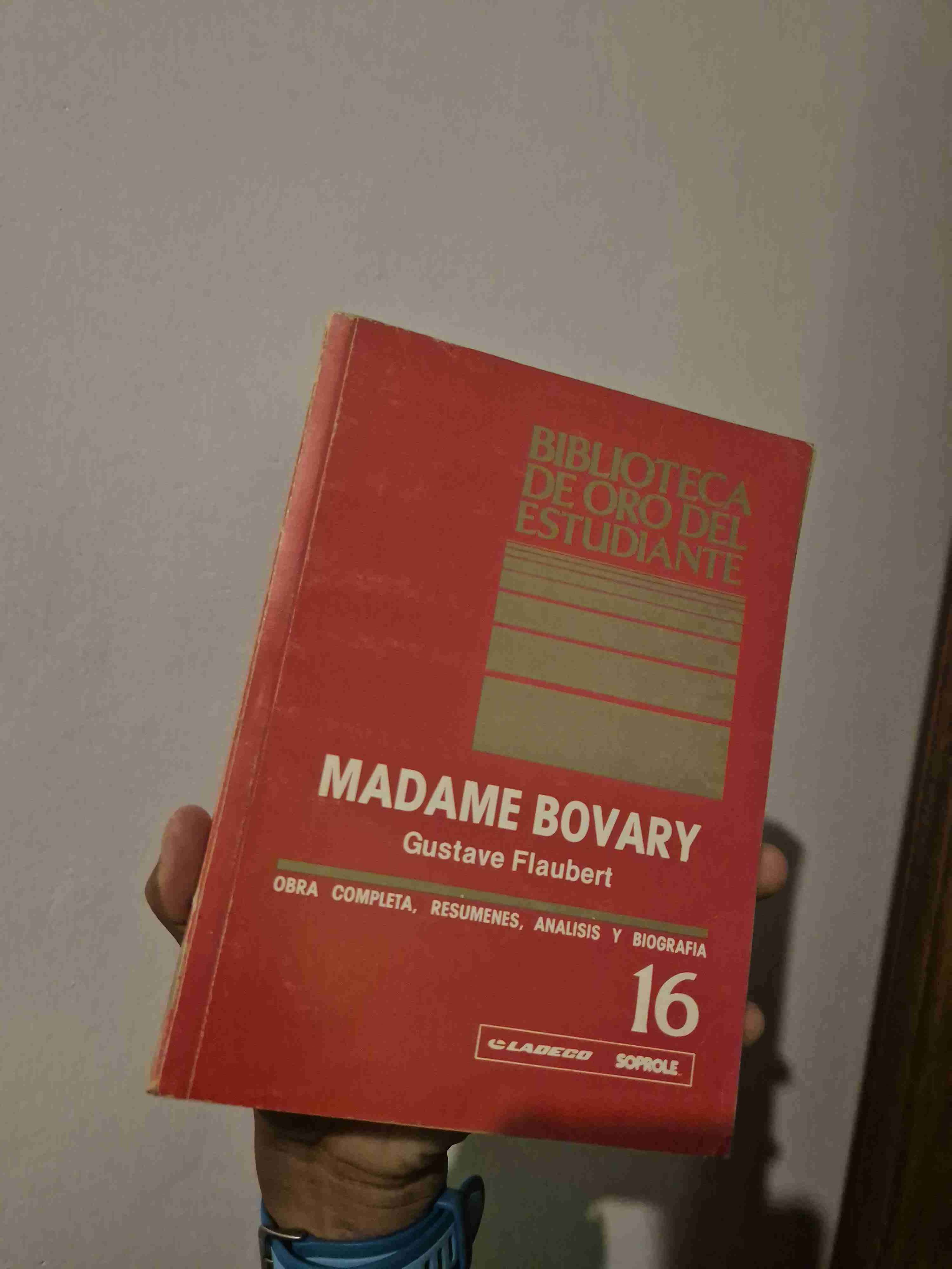Libro Madame Bovary