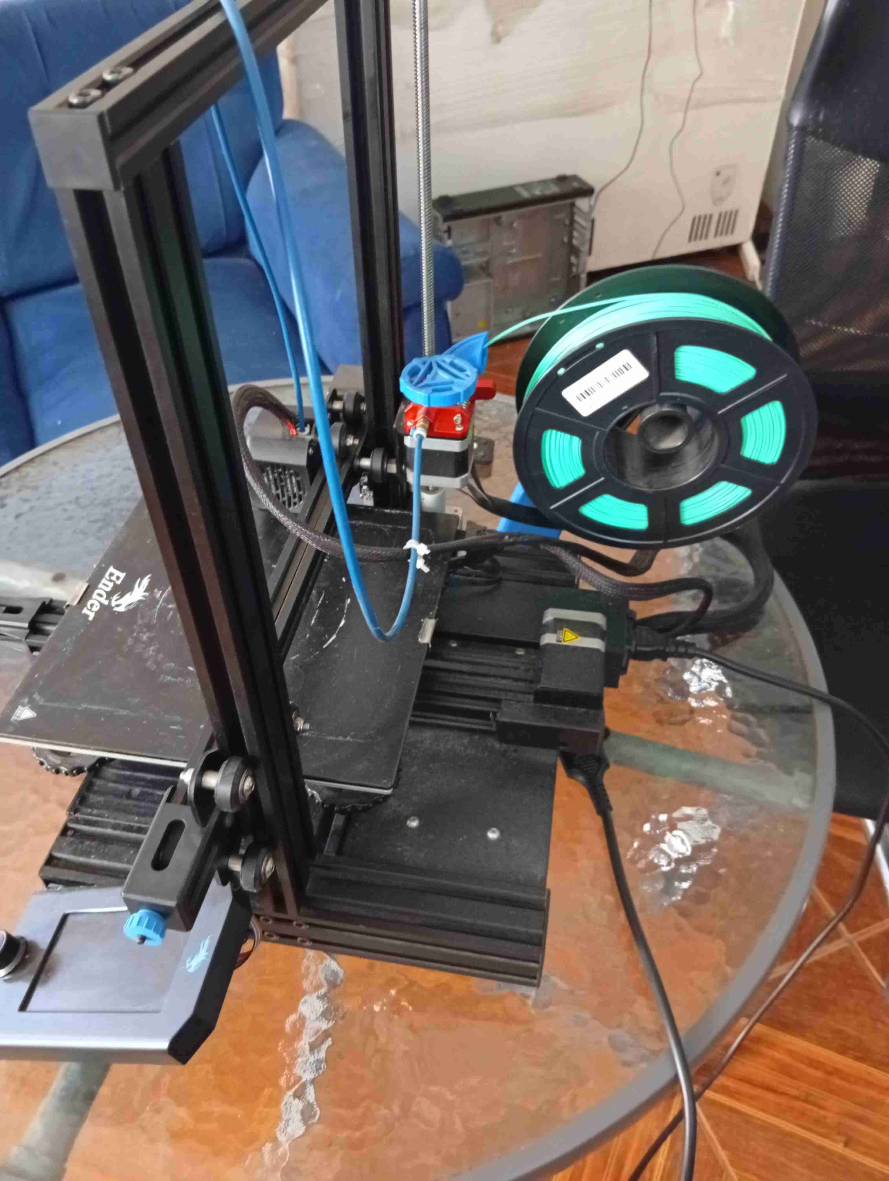 Impresora 3D Ender negra - miniatura 2