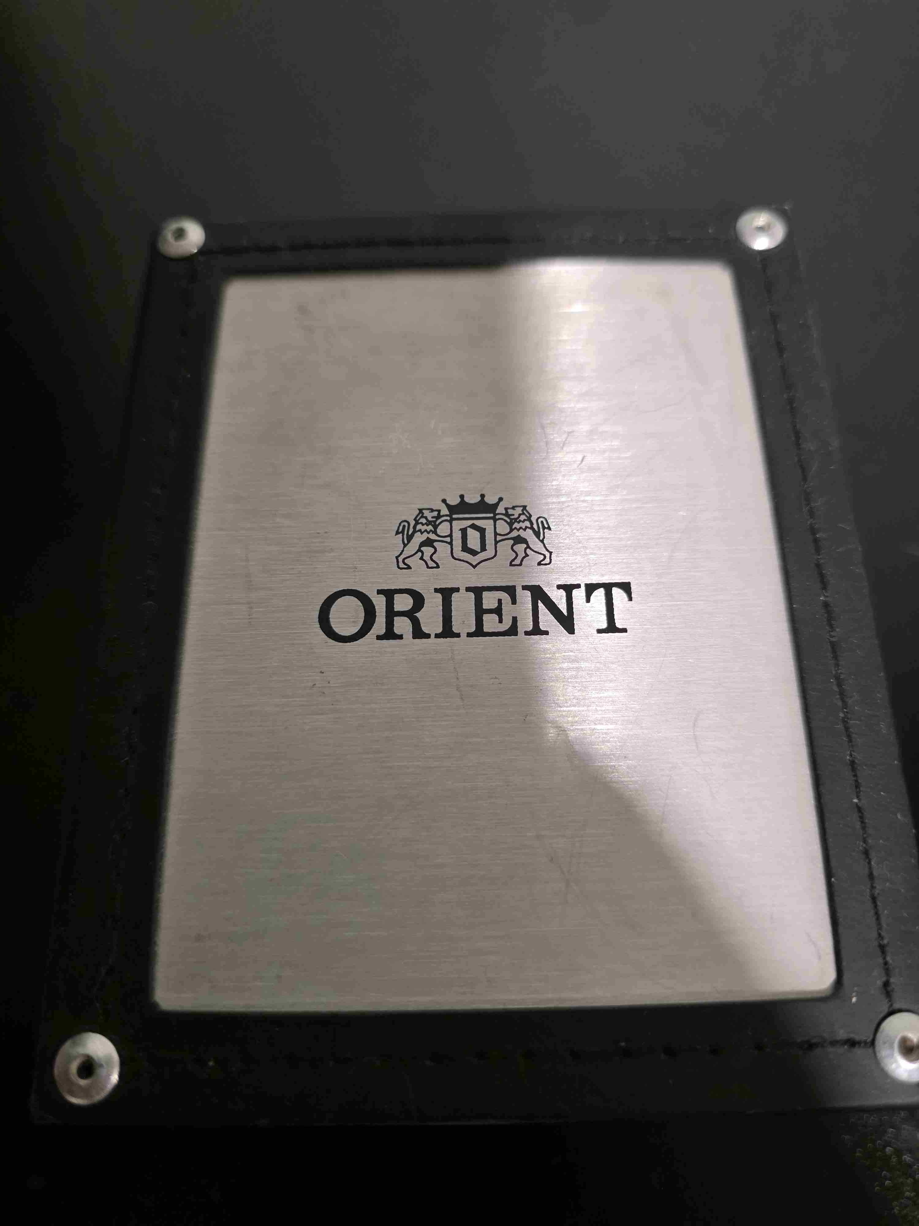 Reloj Orient plateado en caja - miniatura 4