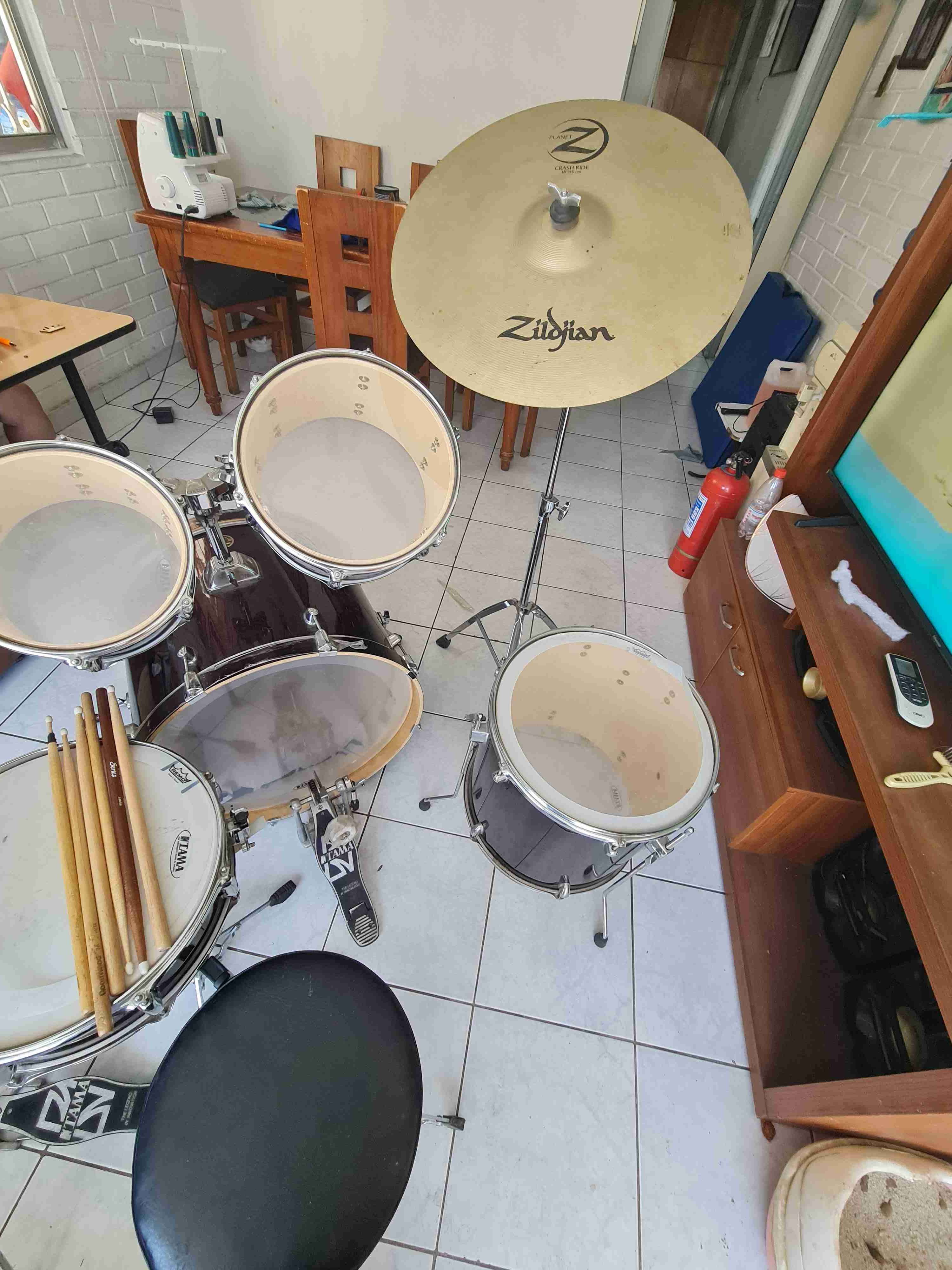 Batería Tama completa - miniatura 6