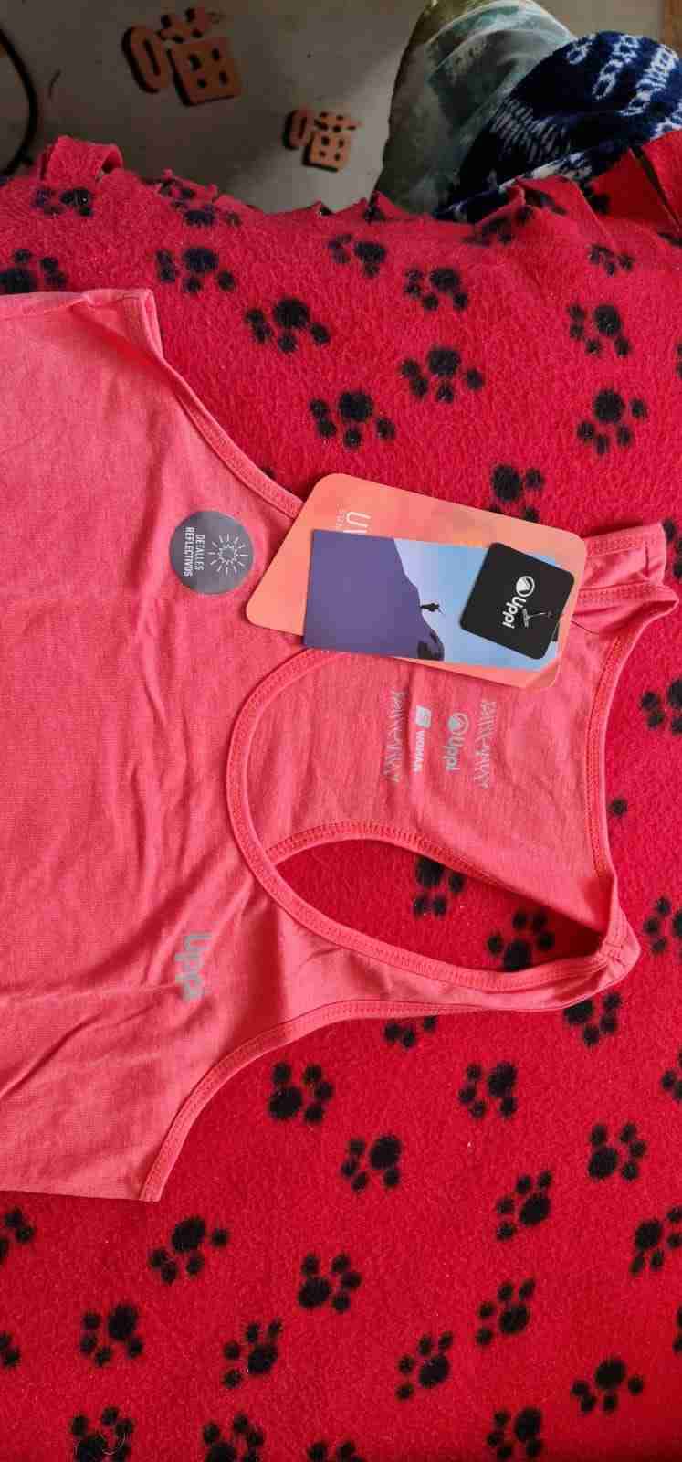 Polera deportiva rosada sin mangas - miniatura 2