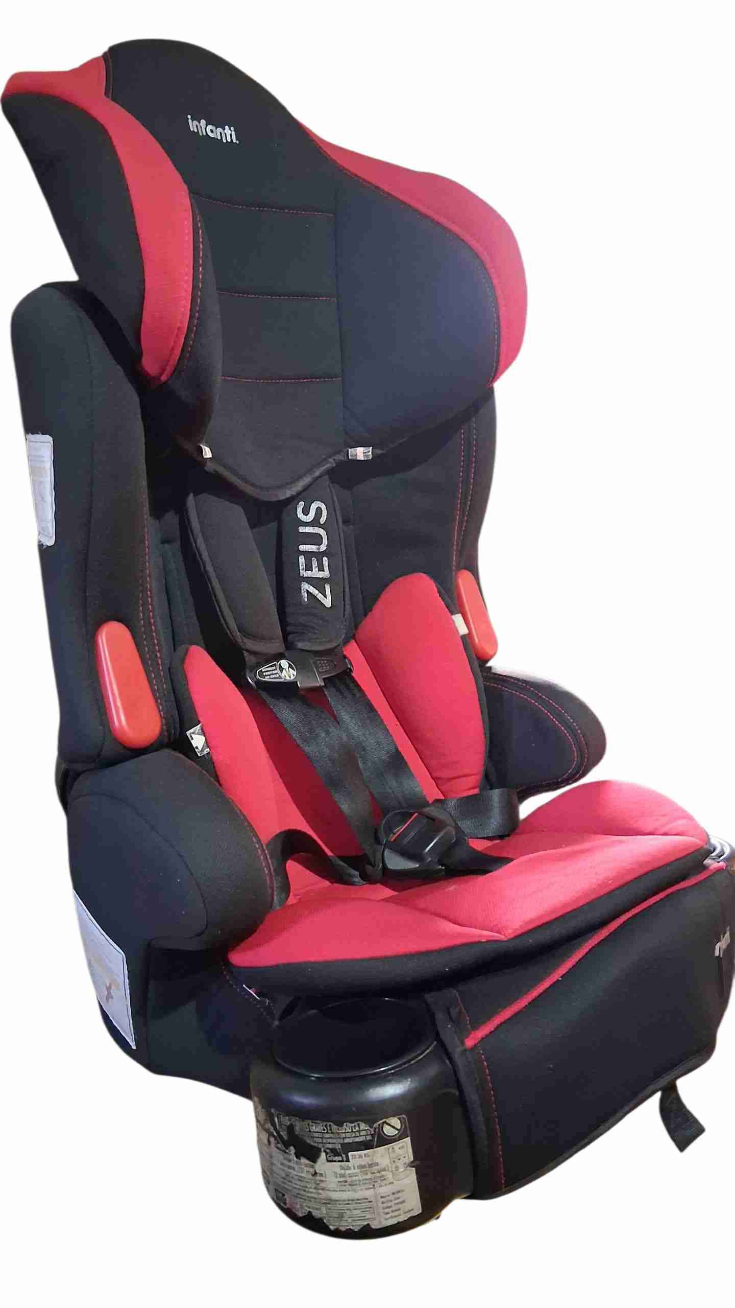 Silla de auto Infanti roja Zeus - miniatura 3