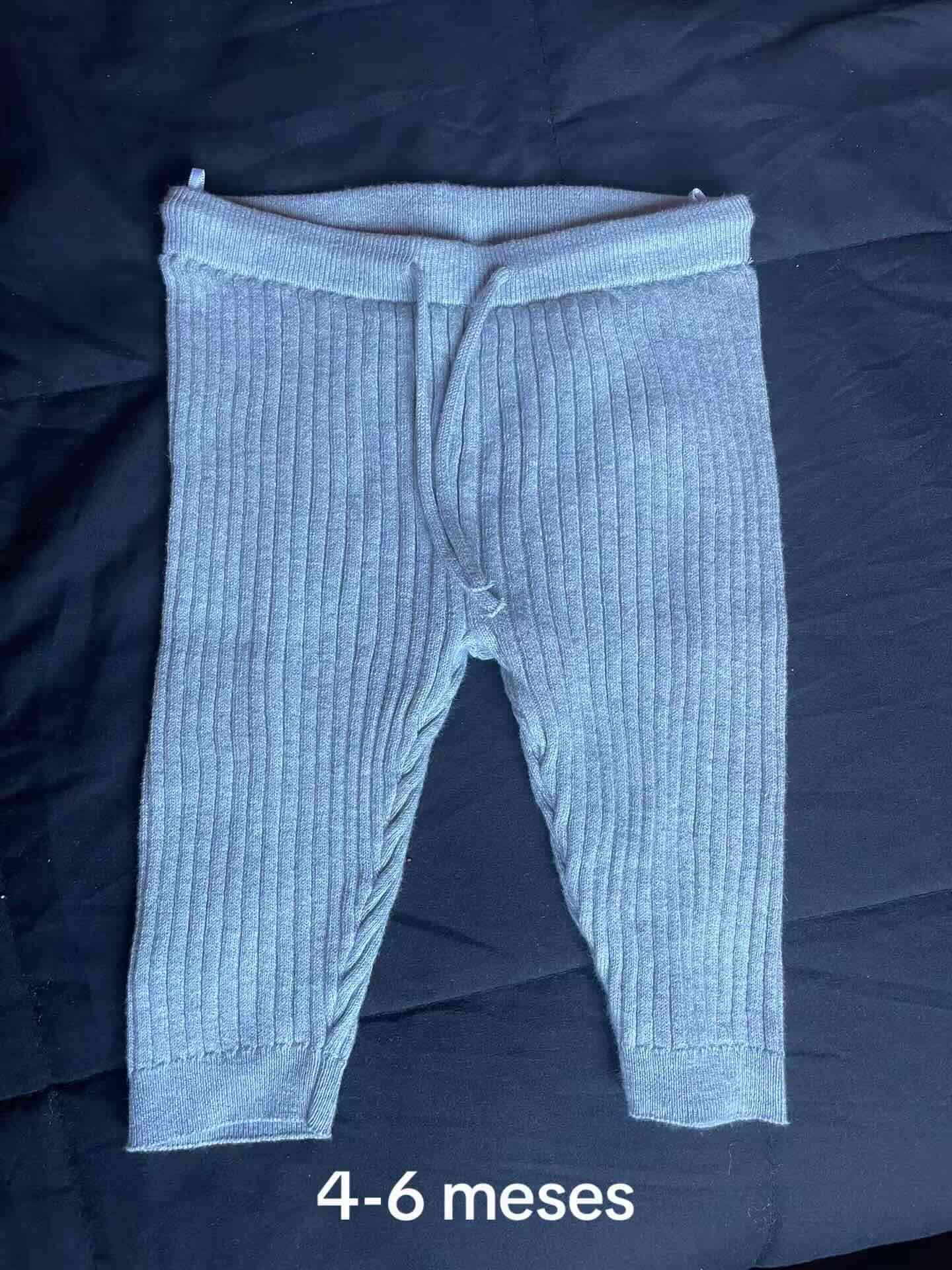 Calzas gris bebé 4-6 meses