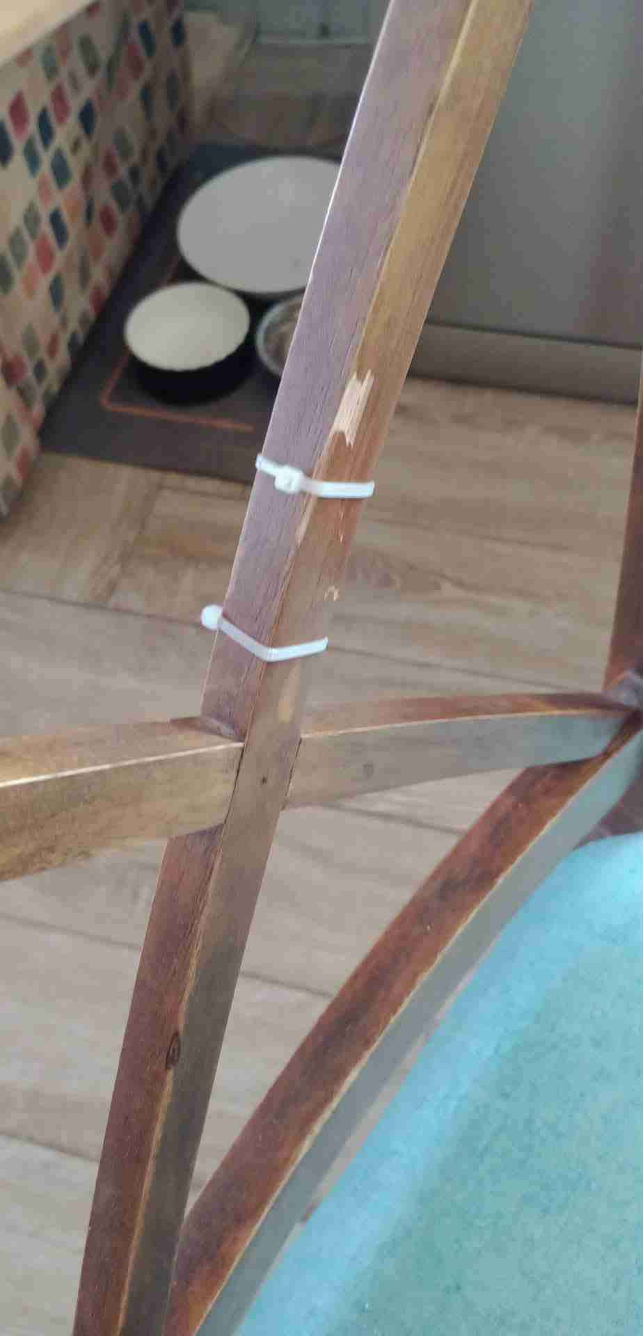 Conjunto comedor madera 6 sillas - miniatura 5