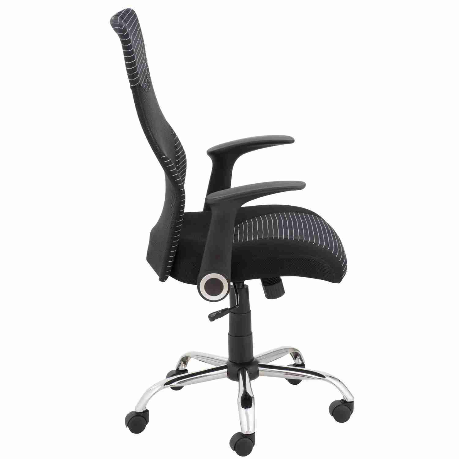 Silla de oficina ergonómica negra - miniatura 4