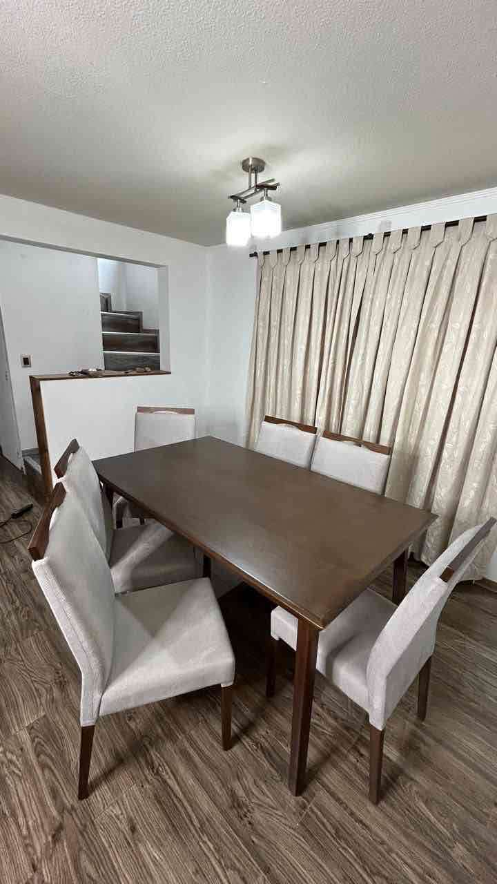 Juego de comedor con 6 sillas - miniatura 2