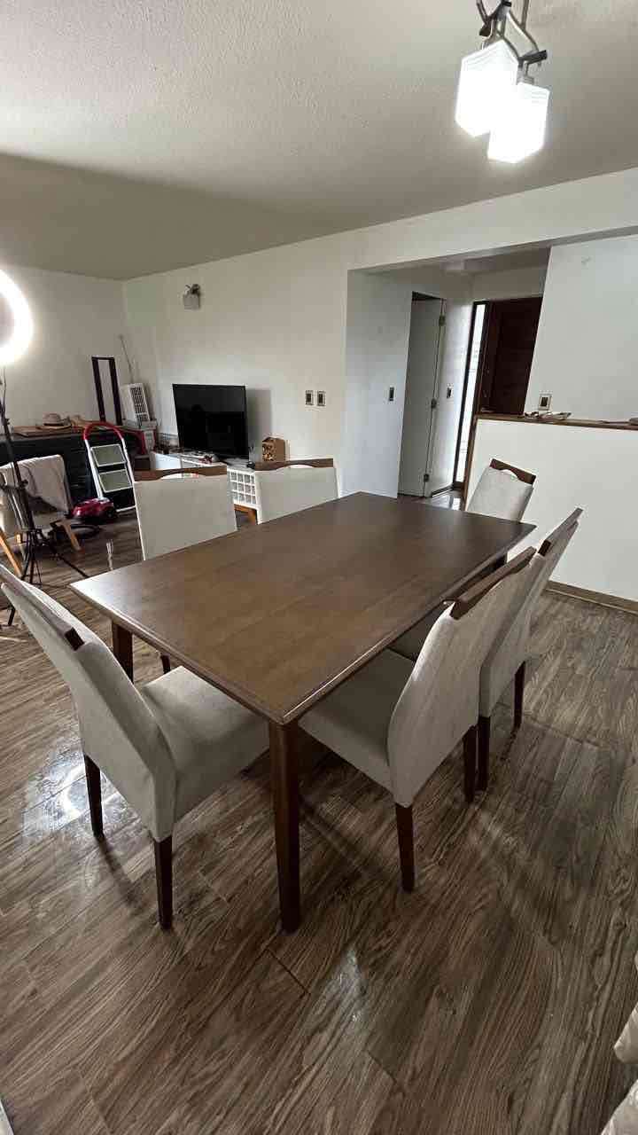 Juego de comedor con 6 sillas - miniatura 4