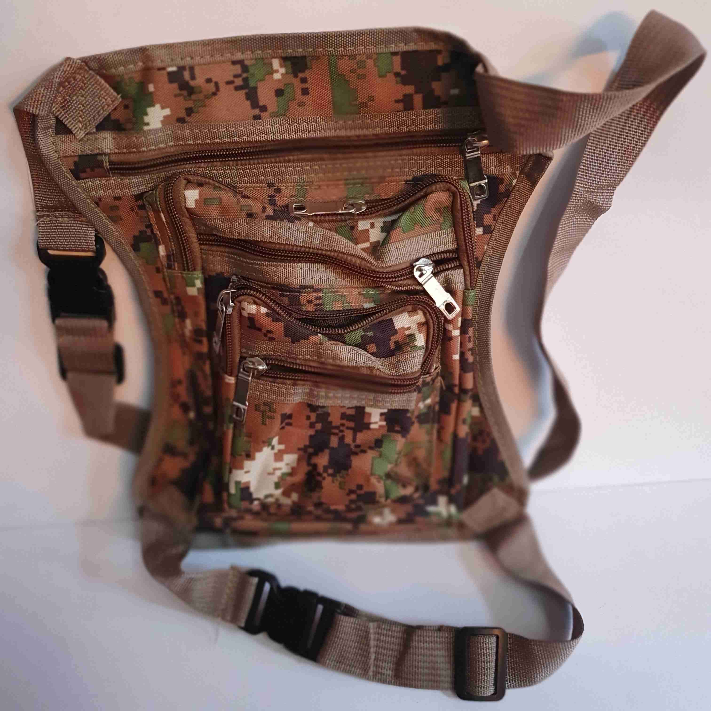 Bolso táctico camuflaje multibolsillos