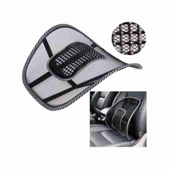 Cojín lumbar ergonómico negro - miniatura 2